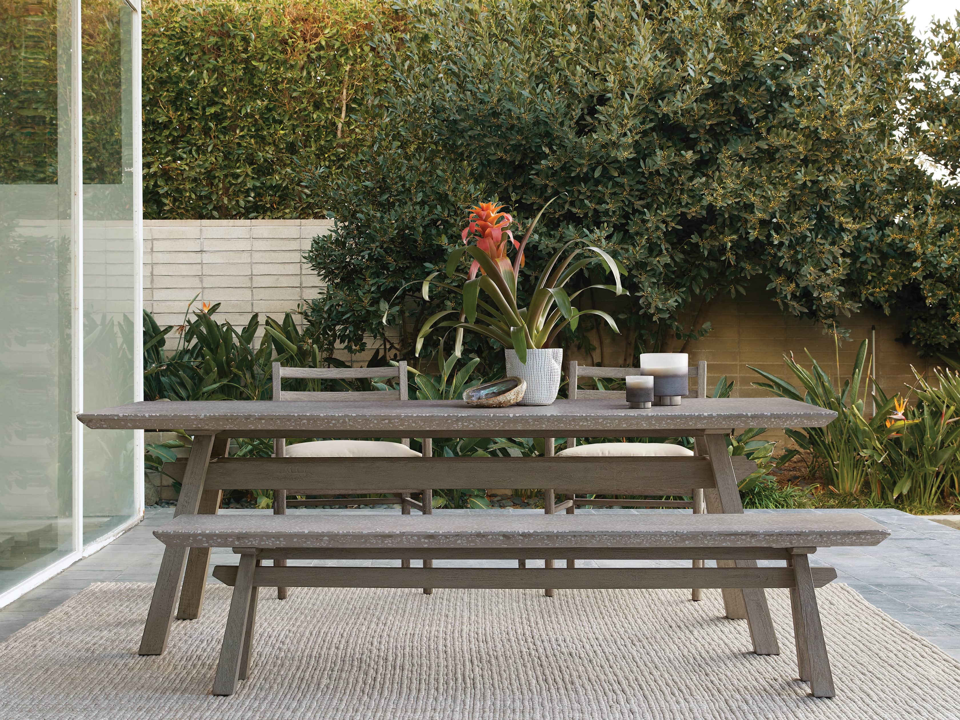 View the Rumi Outdoor Rectangle Dining Table