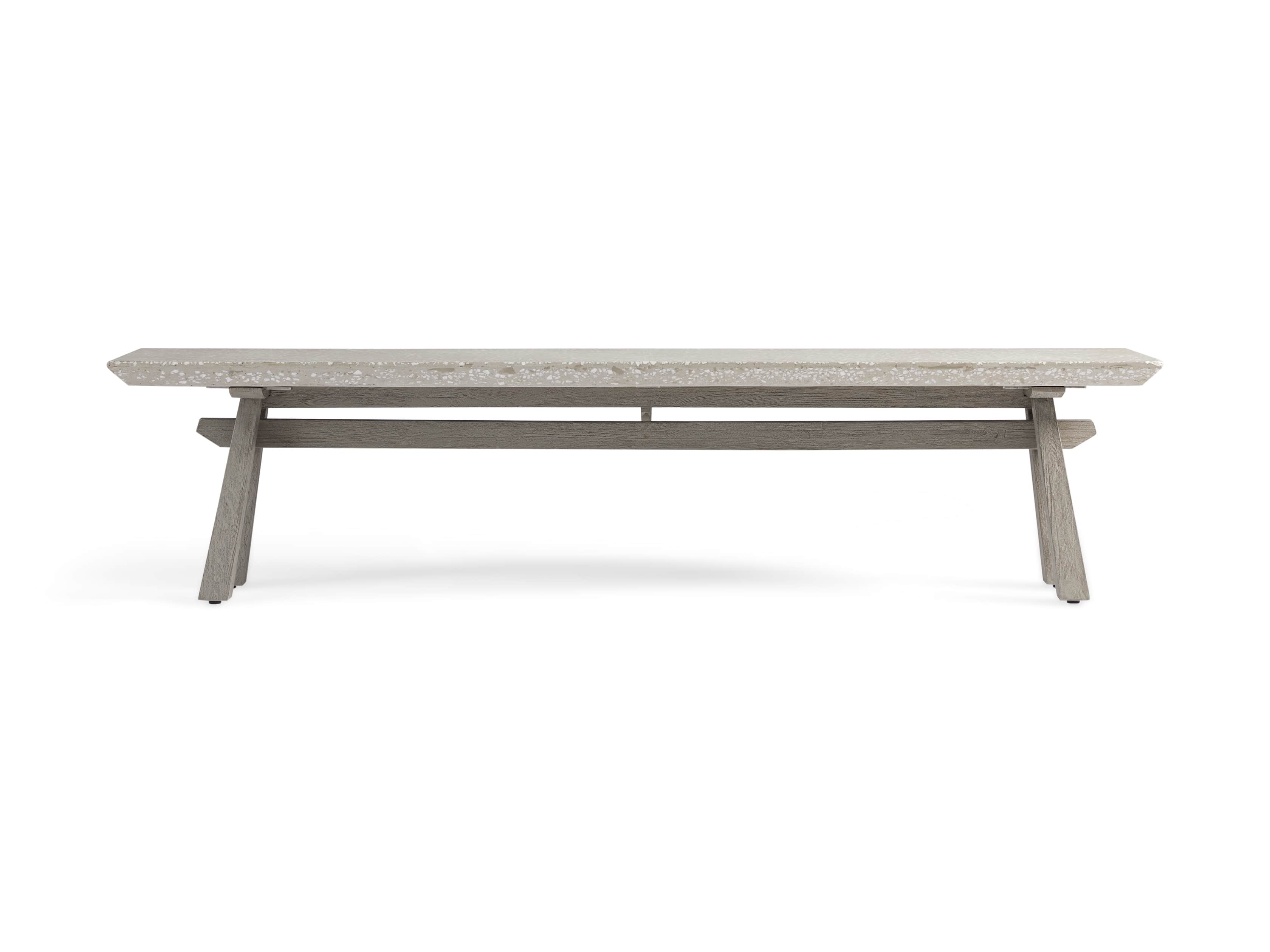 Rumi Outdoor 80" Dining Bench, slide 5 of 8