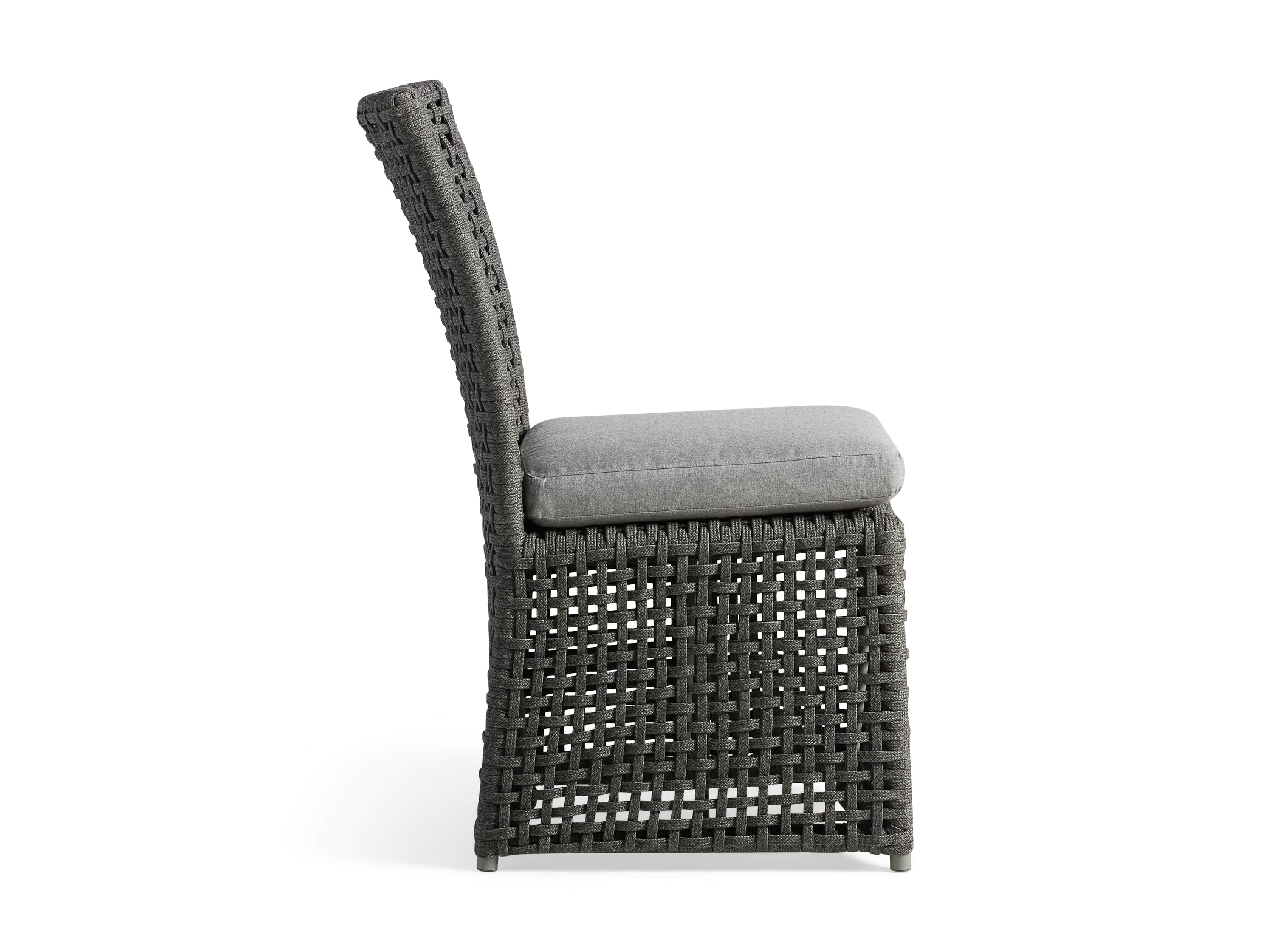 Schoonover Outdoor 18" Dining Side Chair in Slate