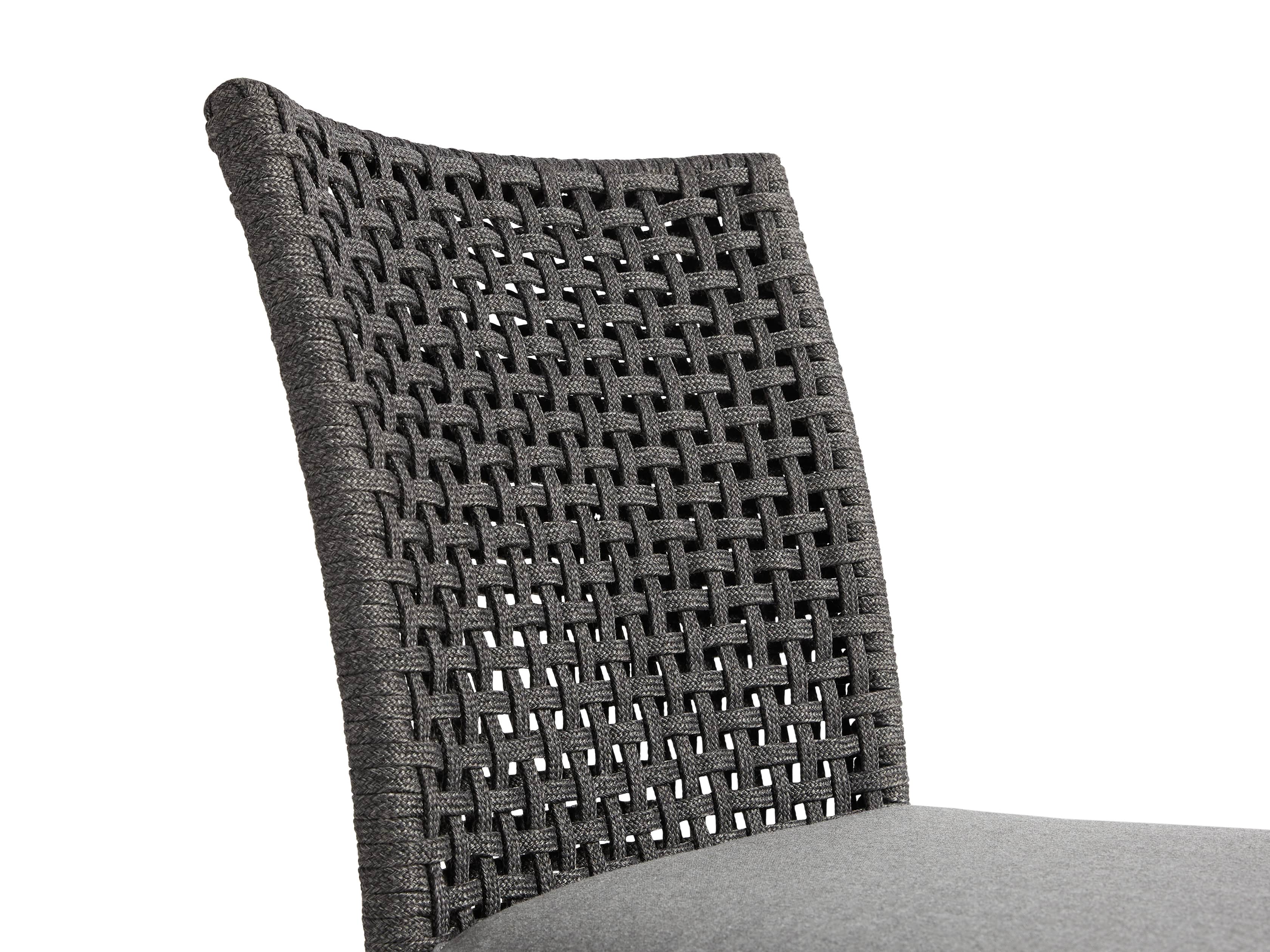 Schoonover Outdoor 18" Dining Side Chair in Slate