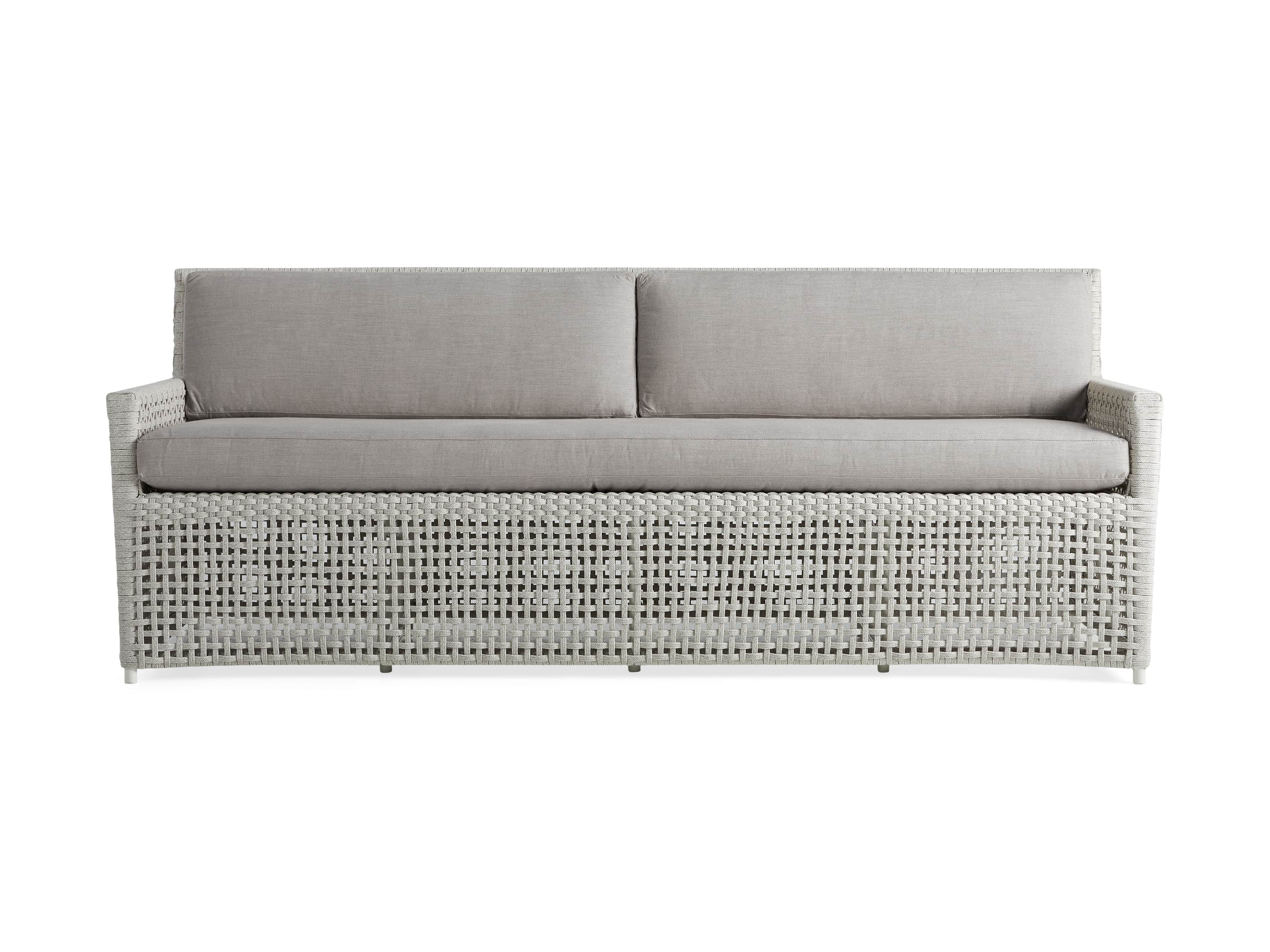 Schoonover Outdoor 83" Sofa in White, slide 2 of 5