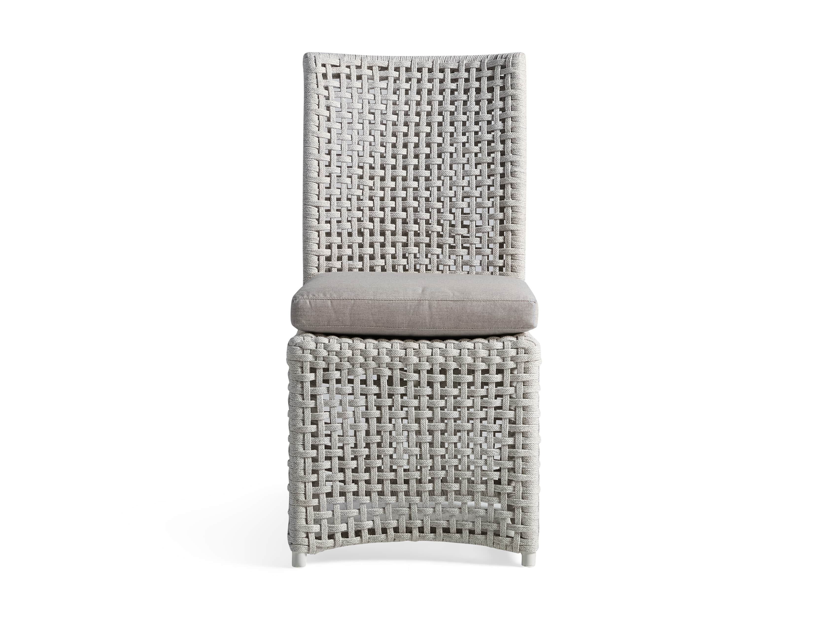 Schoonover Outdoor Dining Side Chair in White