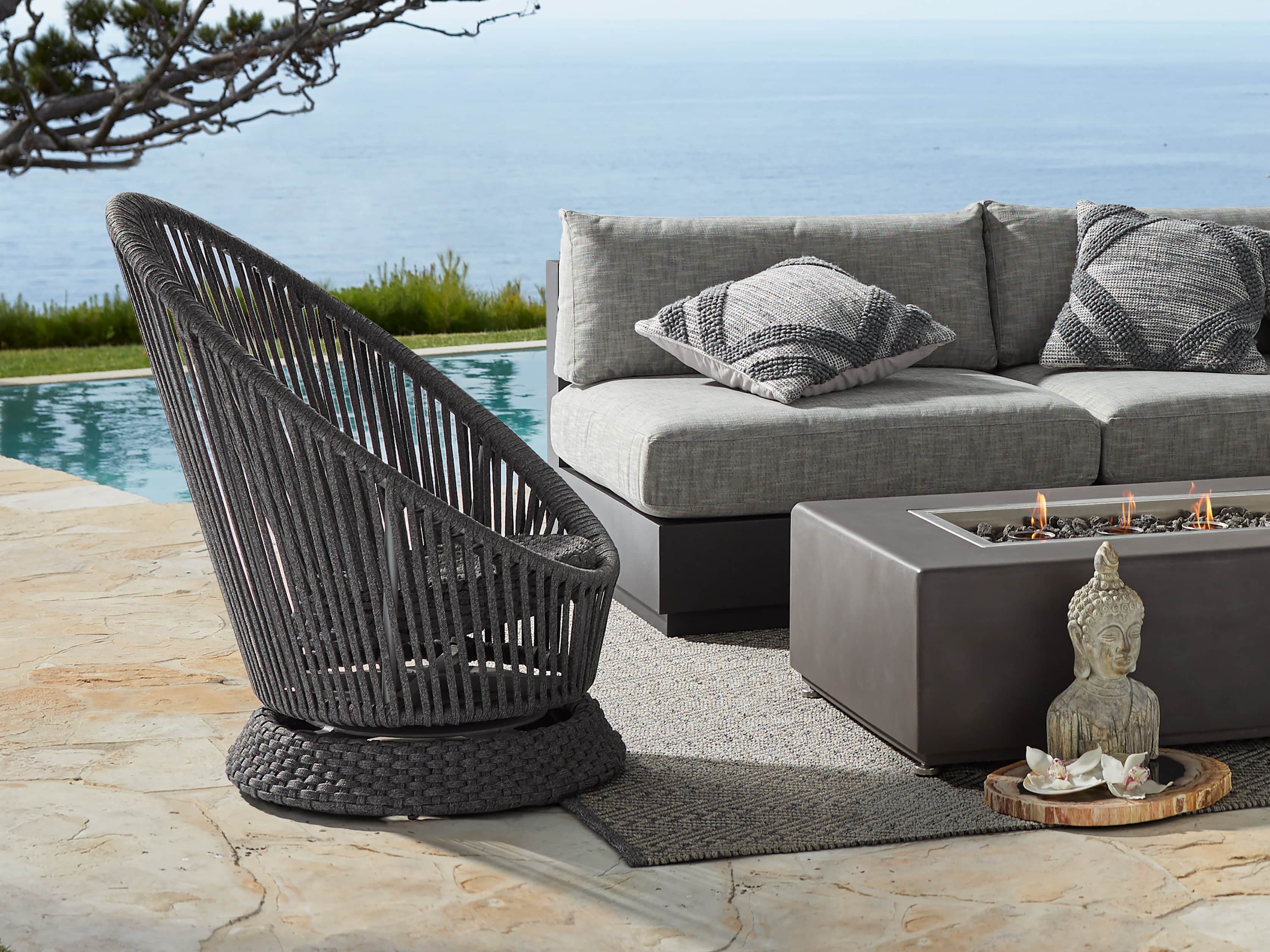 sevilla outdoor chair replacement cushions 2 piece set