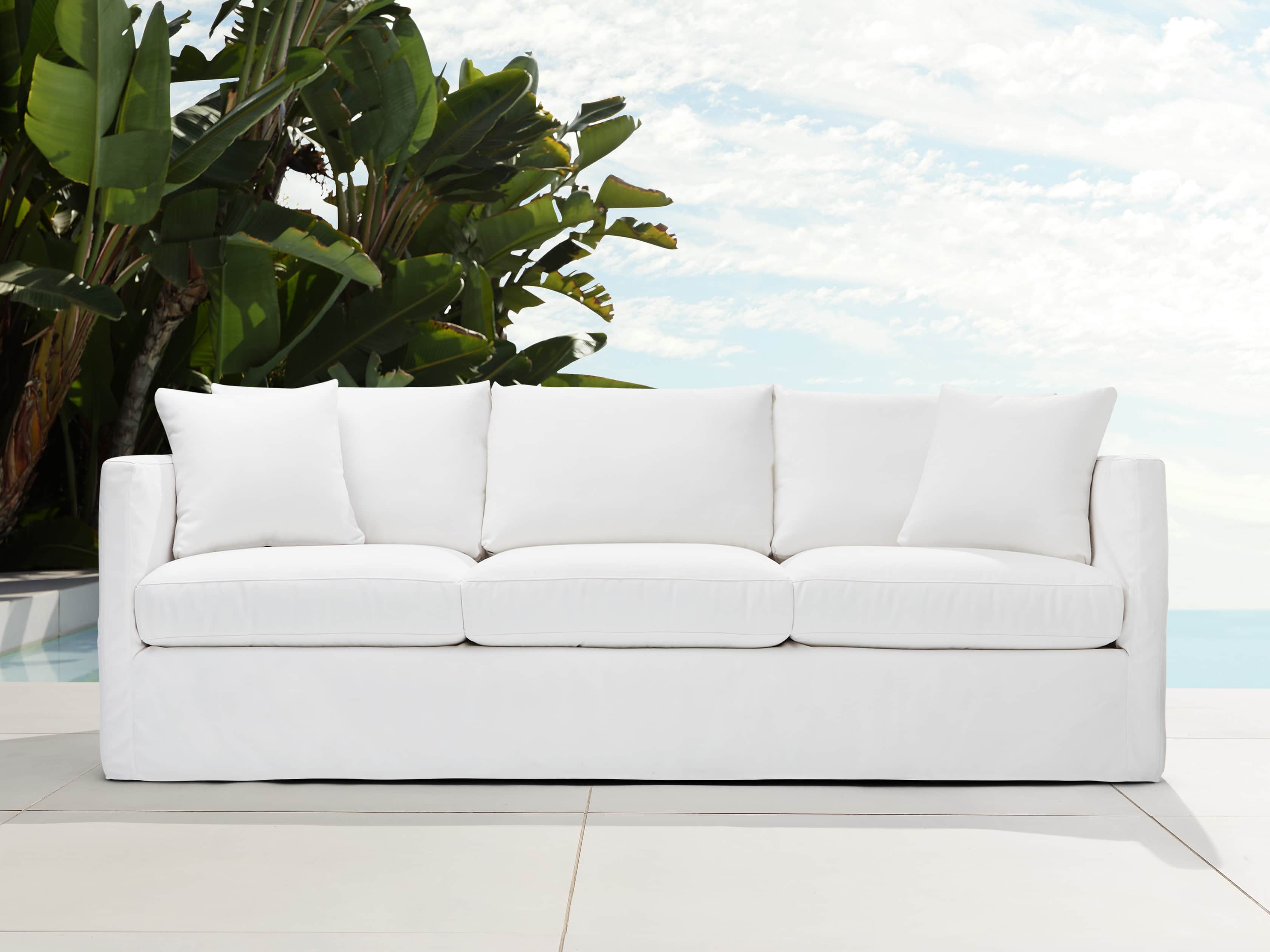 Spinnaker Outdoor Slipcovered Sofa Arhaus