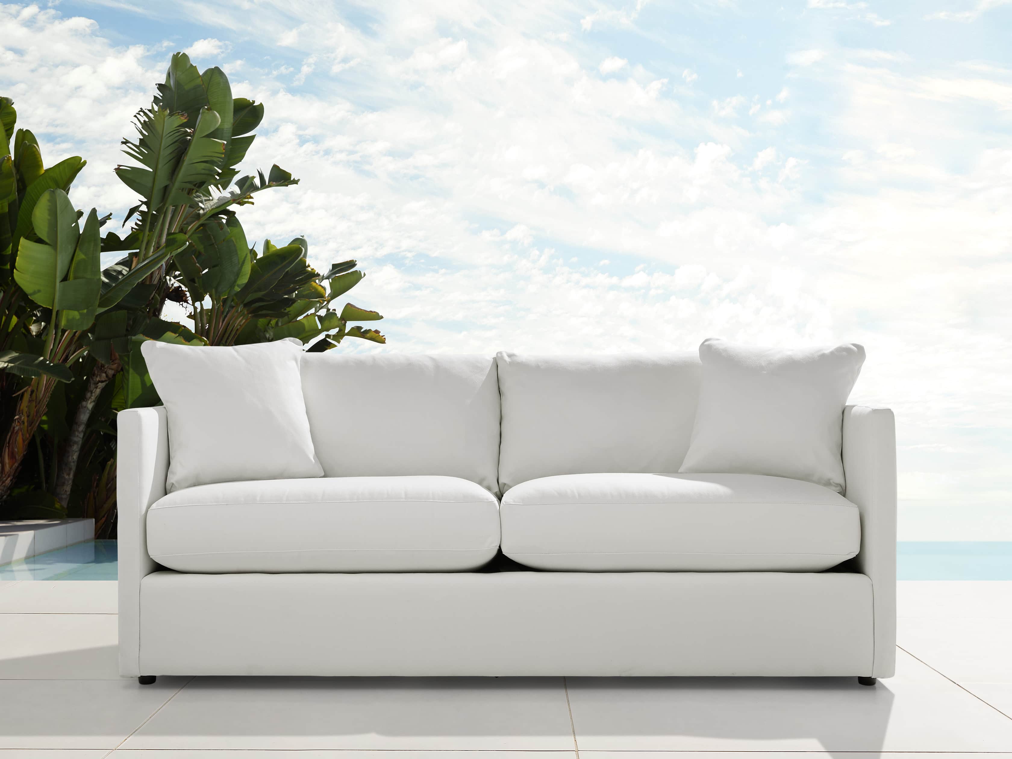 Spinnaker Outdoor 80" Sofa, slide 1 of 5