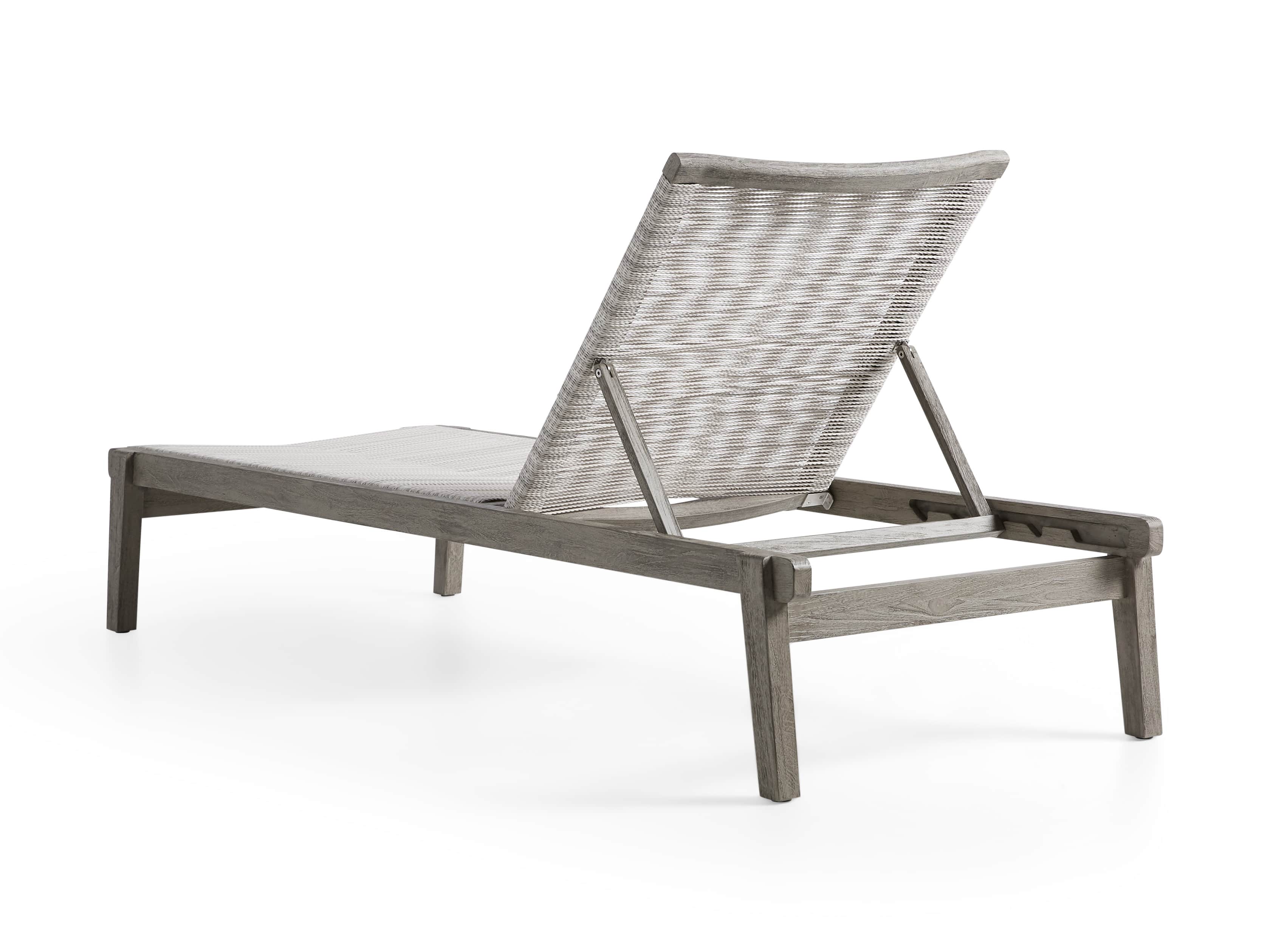 Tulum Outdoor 32" Chaise in White