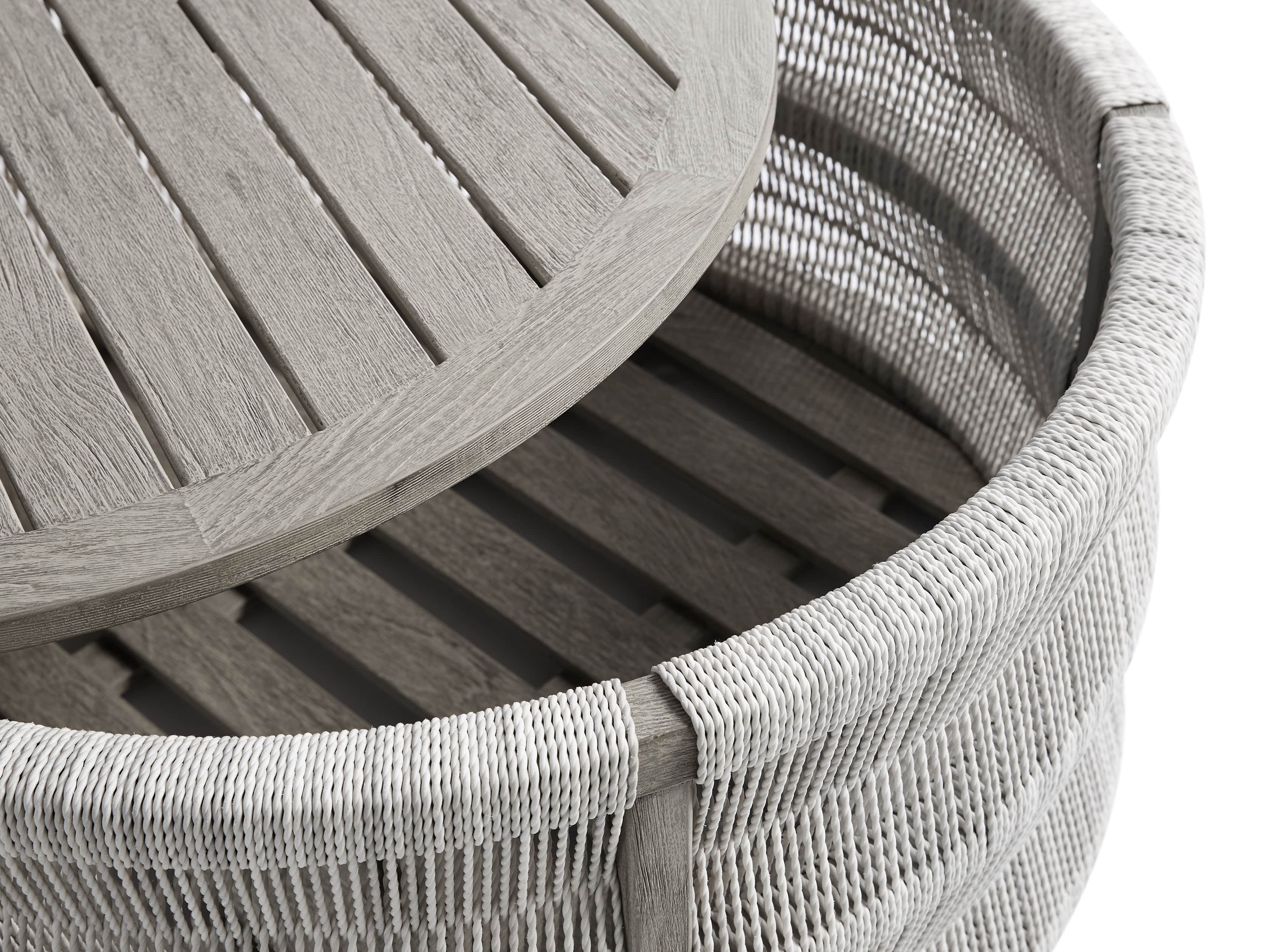 Tulum Outdoor Storage Coffee Table Arhaus Tulum Outdoor Storage Coffee Table Arhaus, Outdoor Storage Table