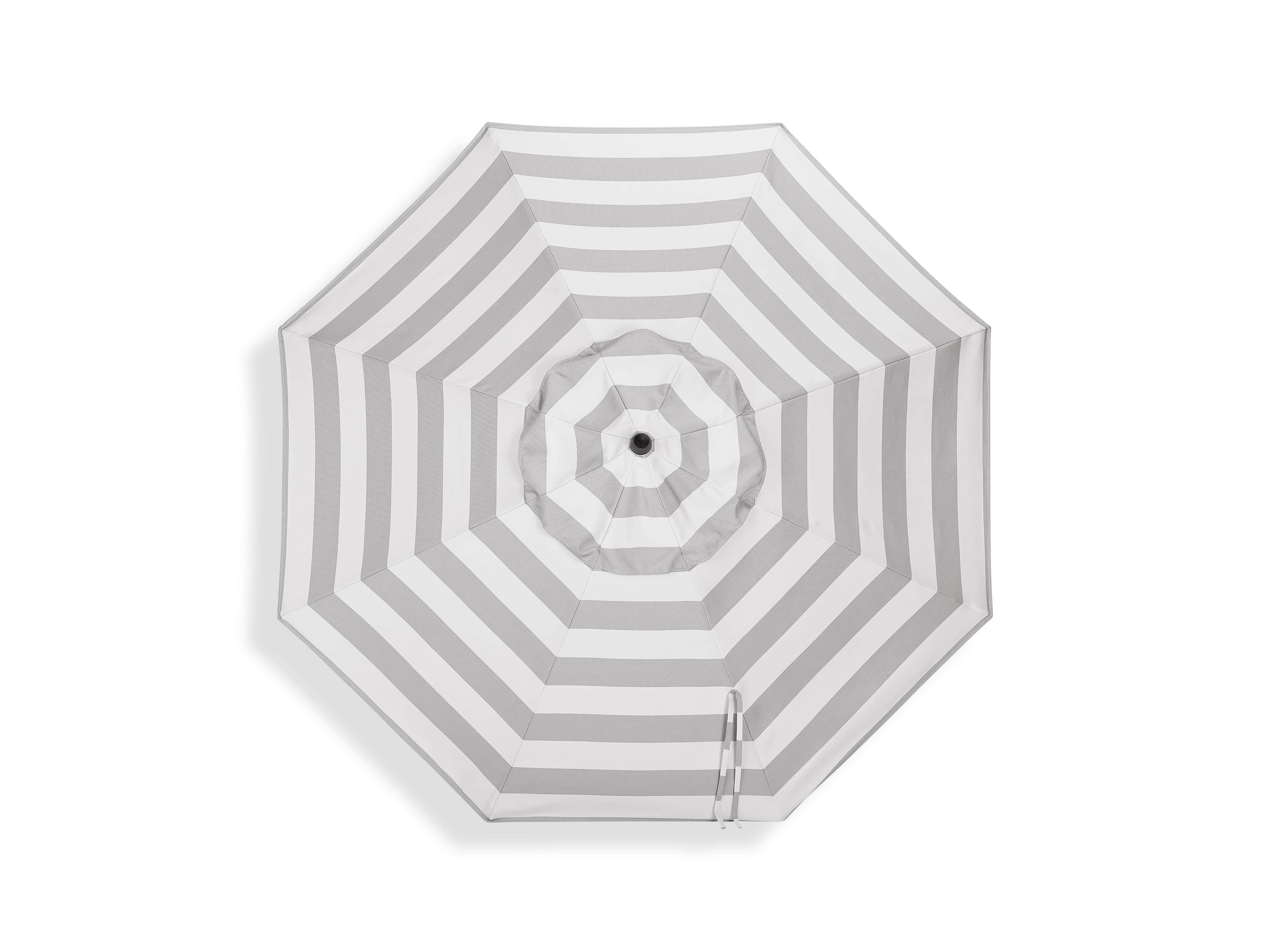 Umbrellas Outdoor 9' x 10' Octagon Umbrella in Solana Seagull, slide 4 of 4