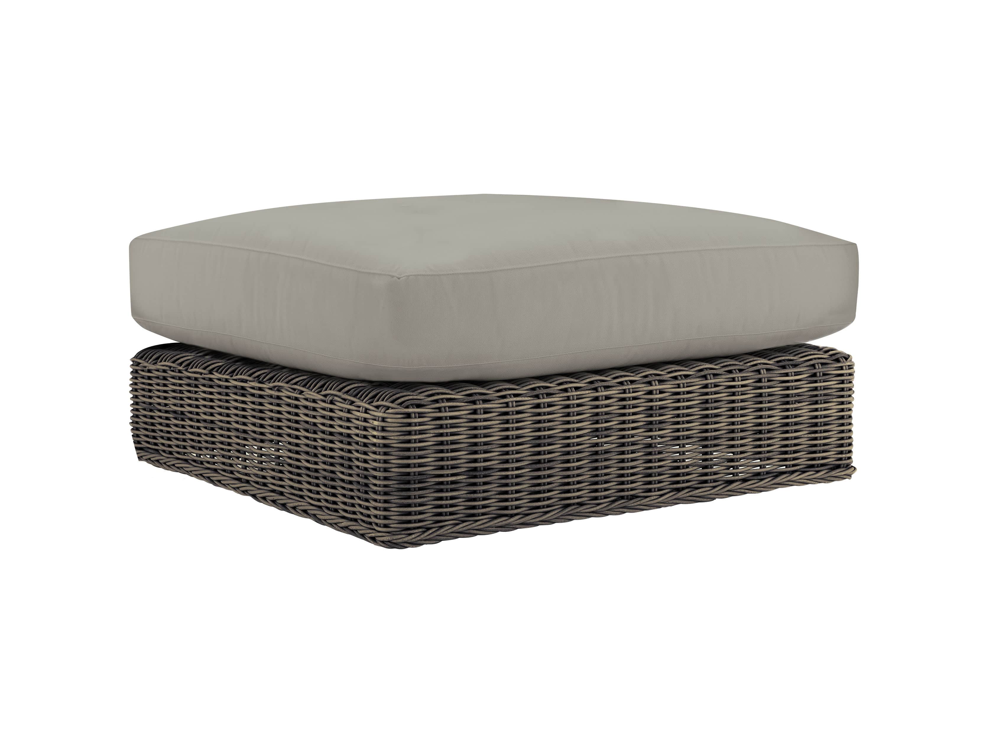 Wyatt Outdoor Ottoman Replacement Cushion Arhaus