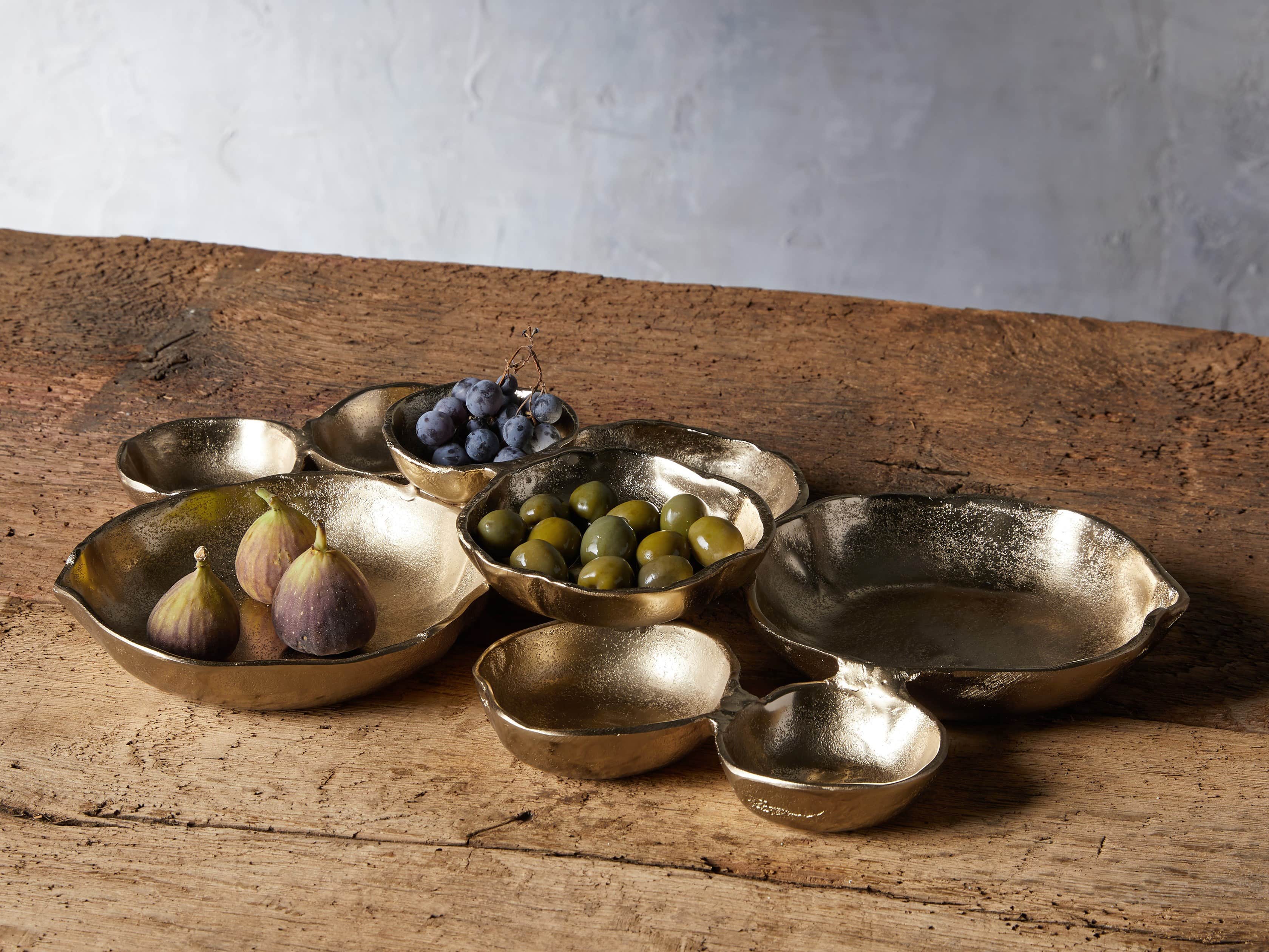 Klasa Large Dark Gold Platter