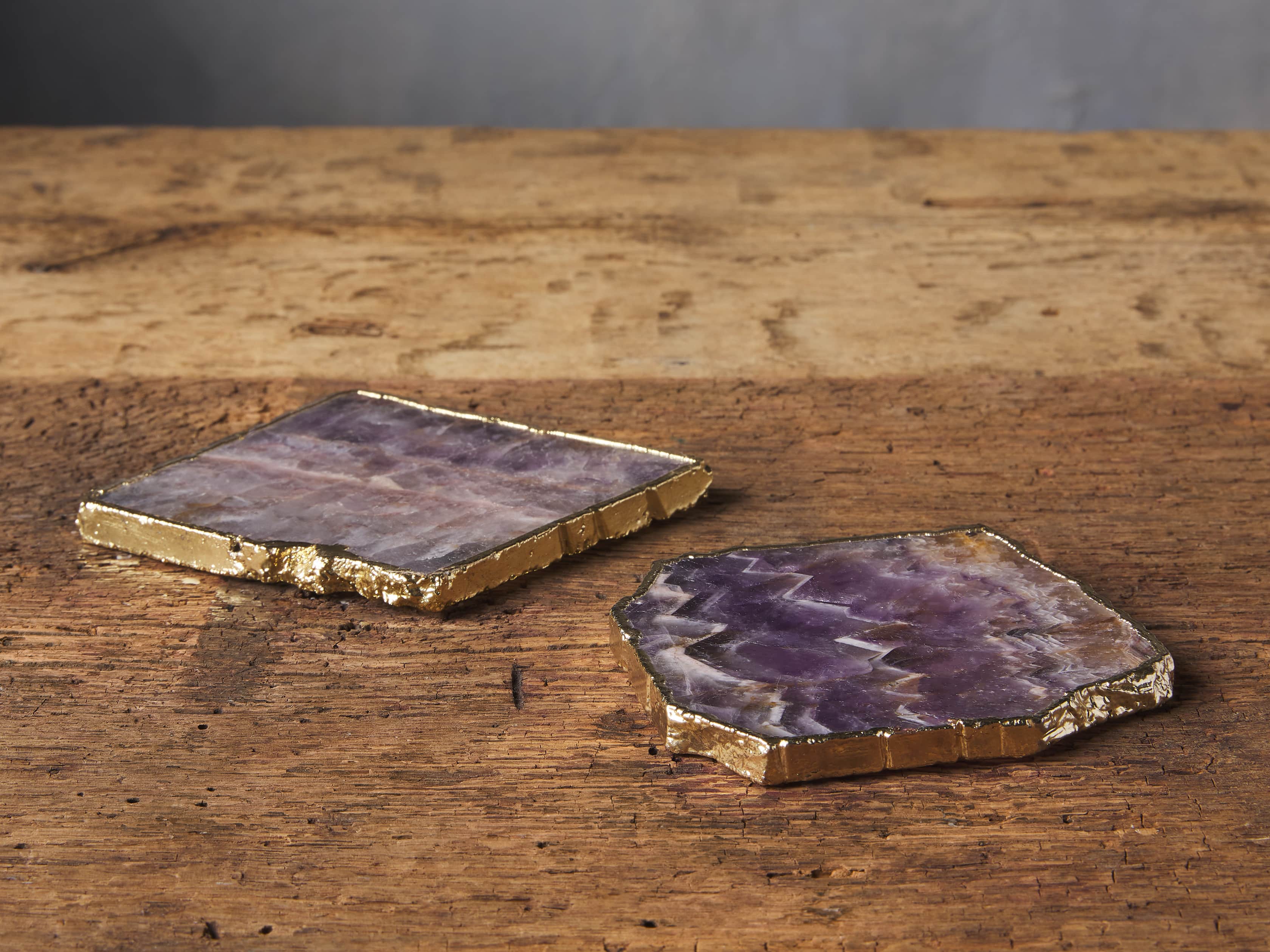 Amethyst Coasters, slide 1 of 4