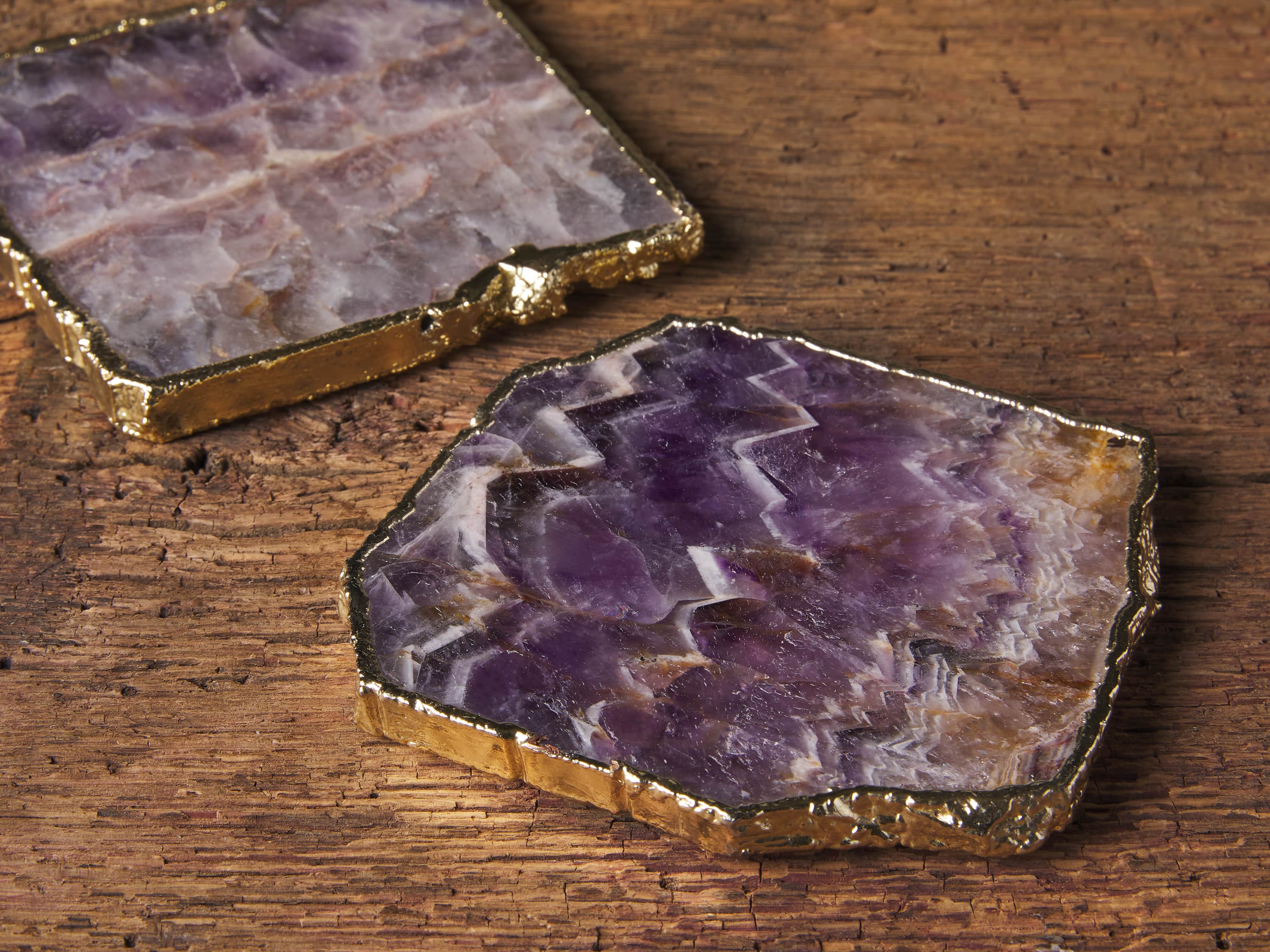 Amethyst Coasters, slide 3 of 4