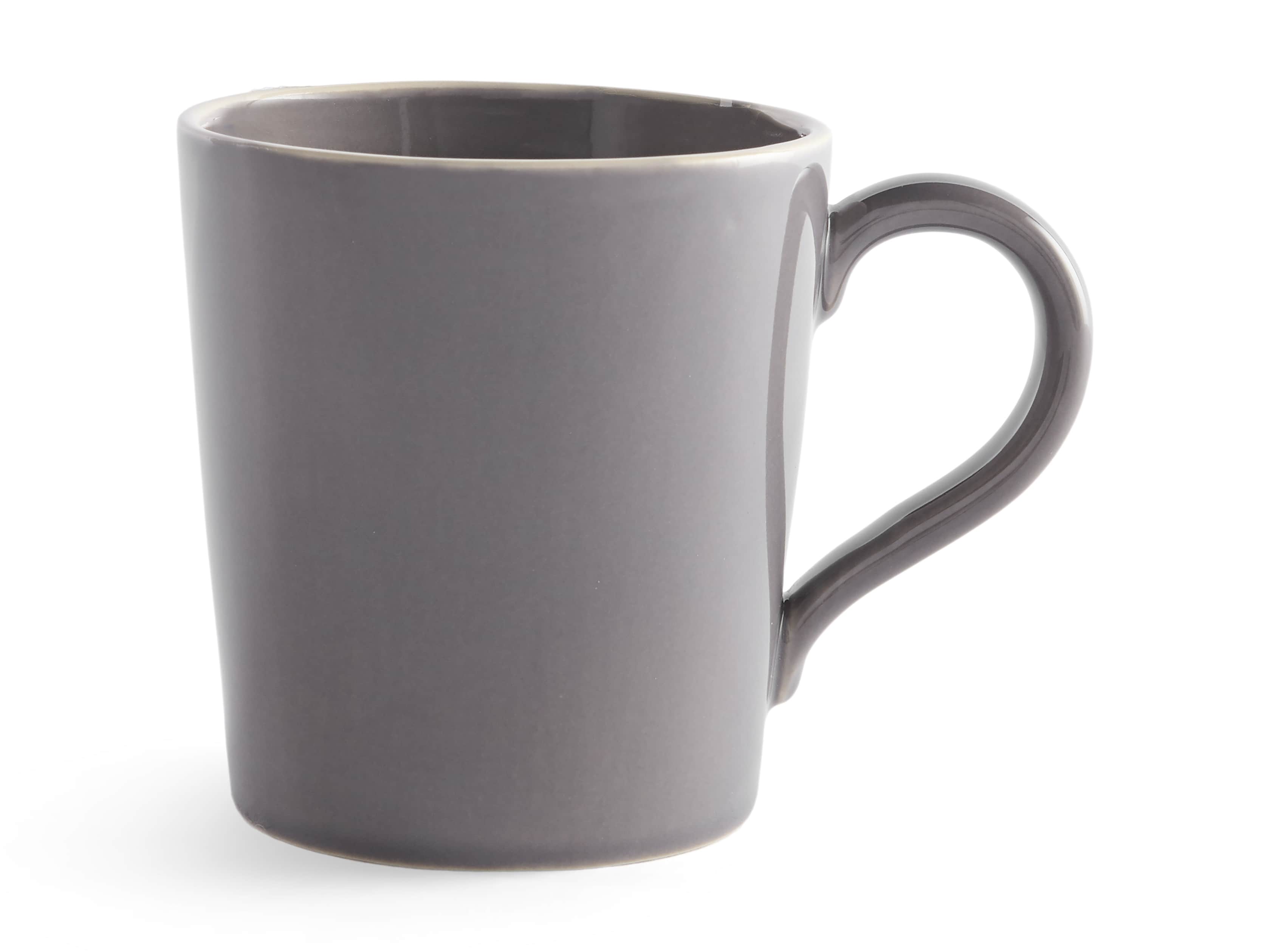 Avignon Grey Polished Mugs (set of 4), slide 4 of 4