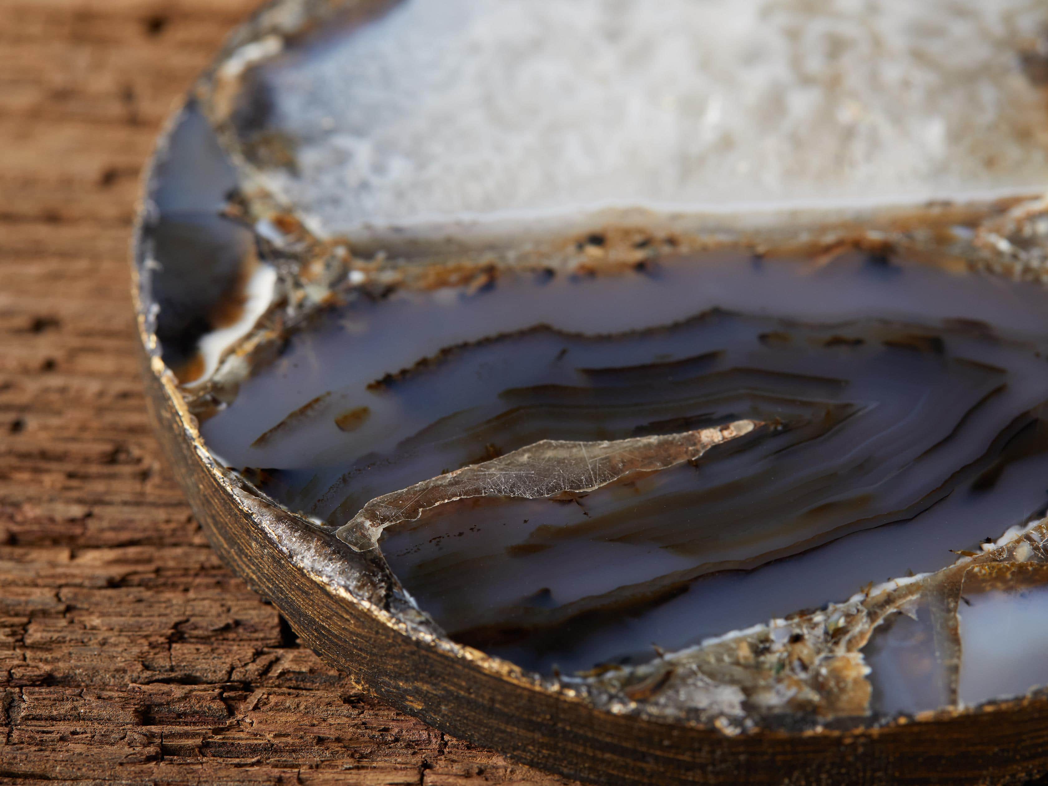 Black Agate Coasters (Set of 2), slide 3 of 6