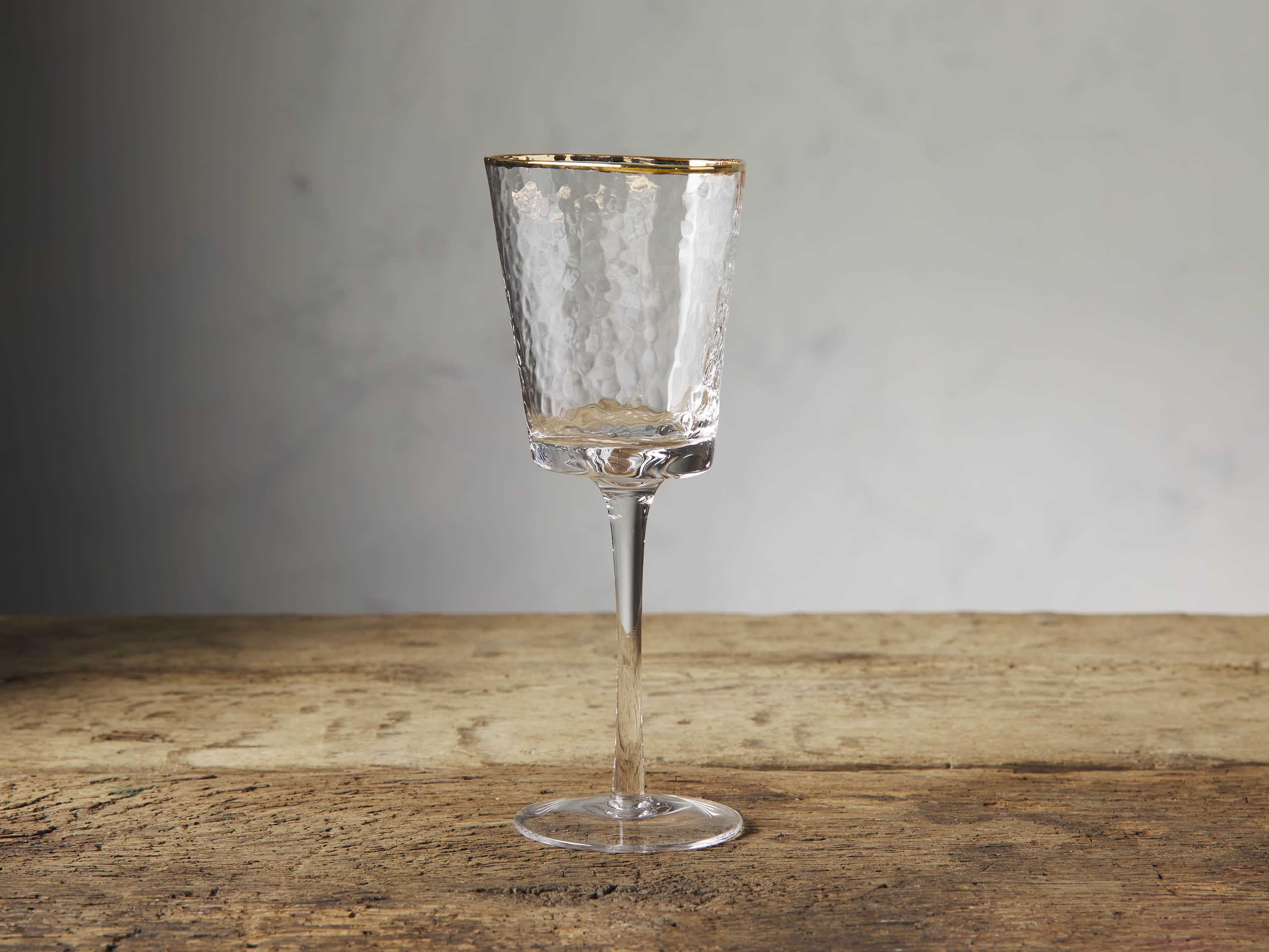 Axlan Fluted Textured Wine Glasses (Set of 4) Brayden Studio