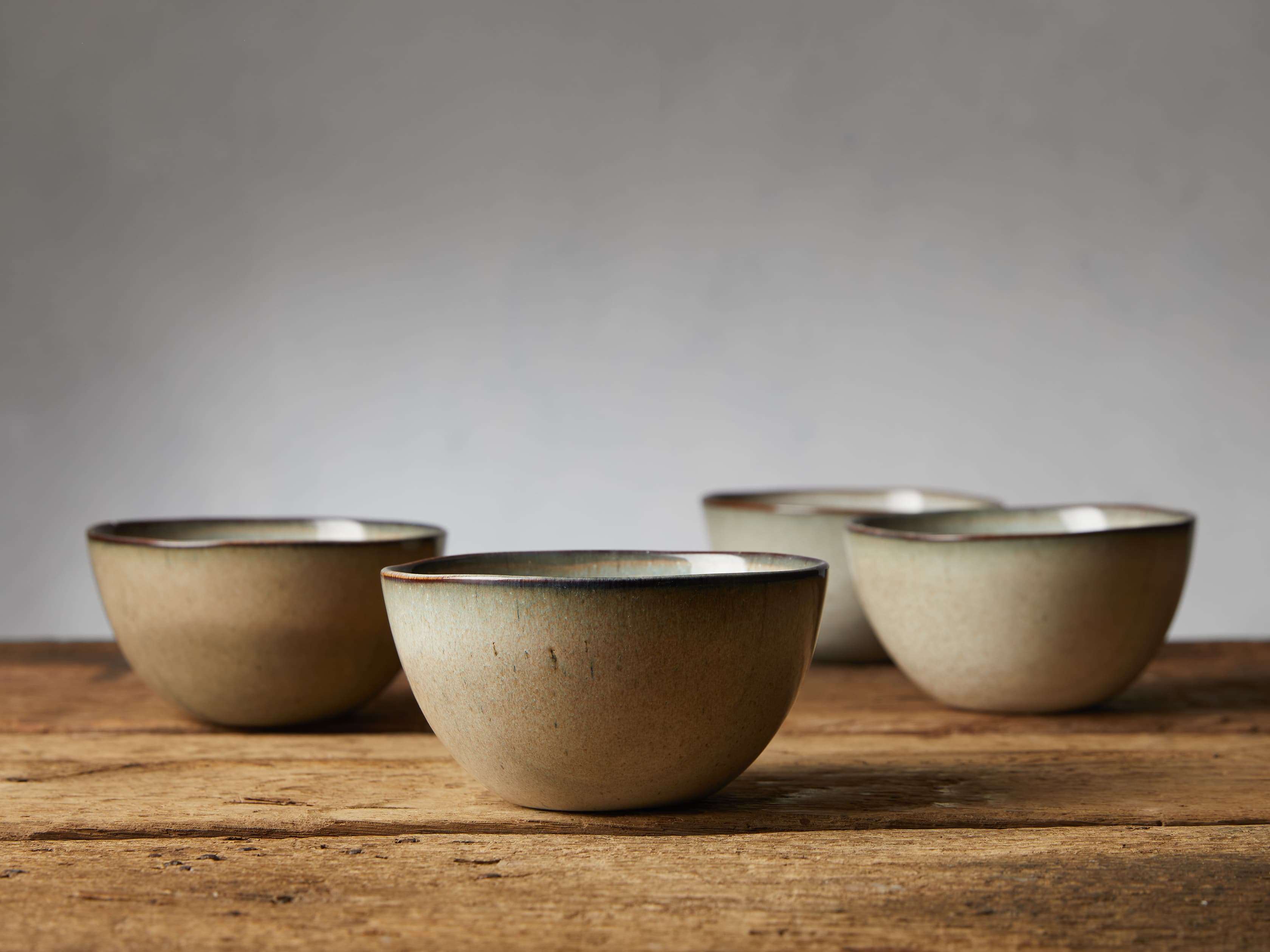 Ronan Cereal Bowls in Brown (Set of 4) Stoneware | Arhaus