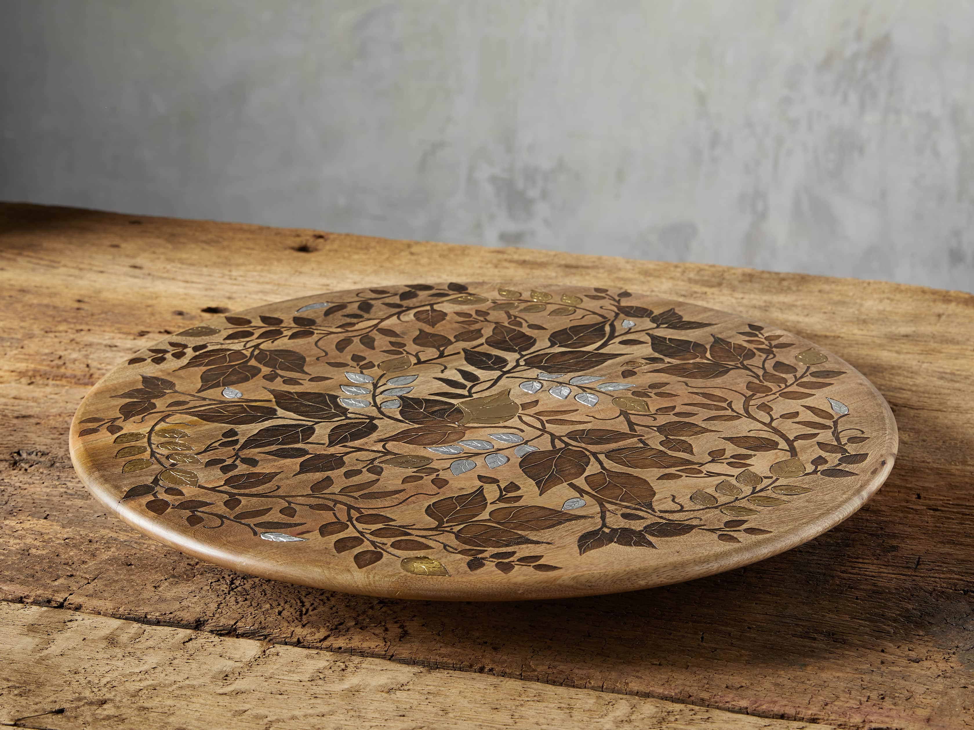 Inlay Lazy Susan, slide 1 of 3