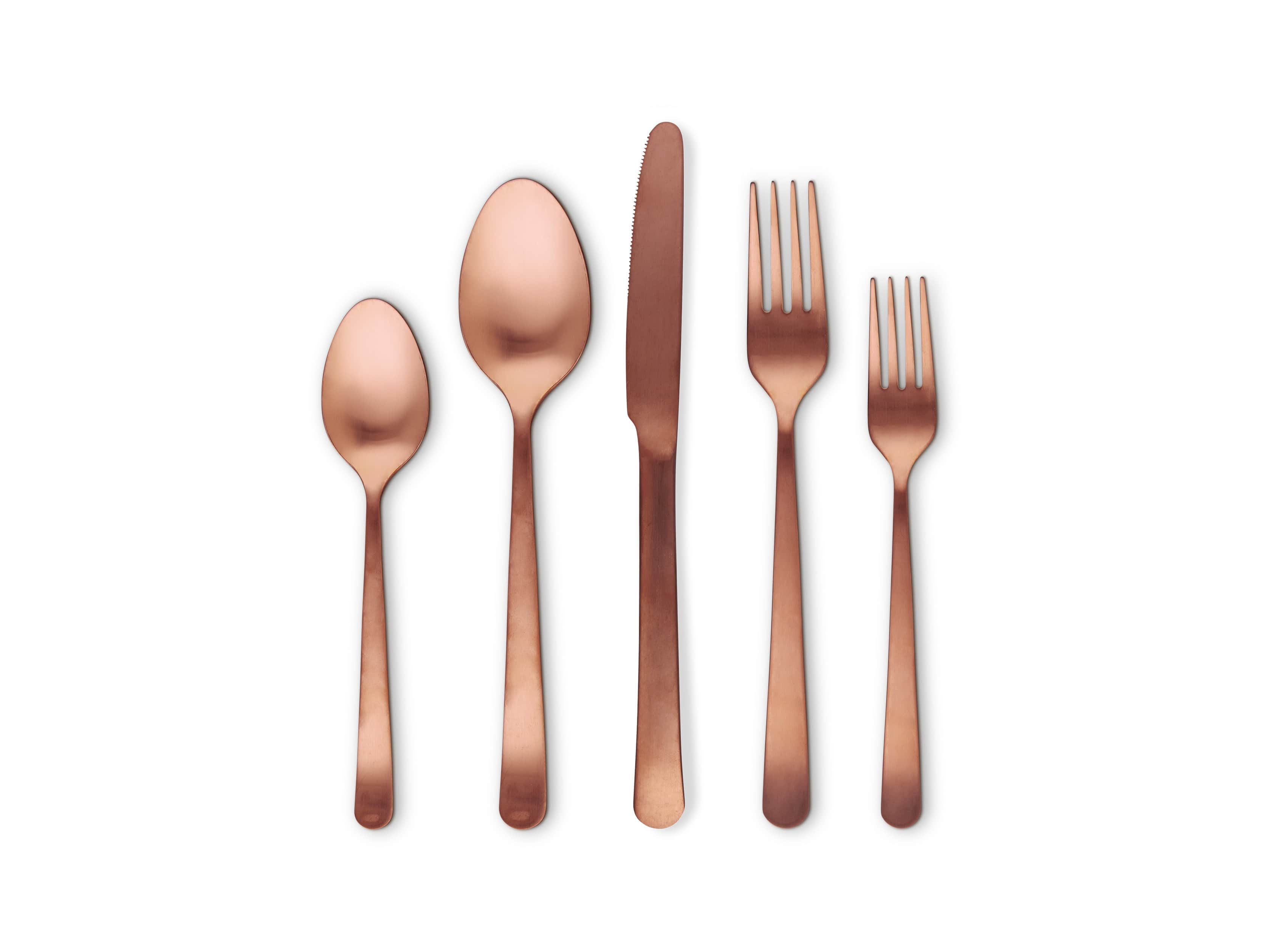 Kent 5 Piece Place Setting in Copper