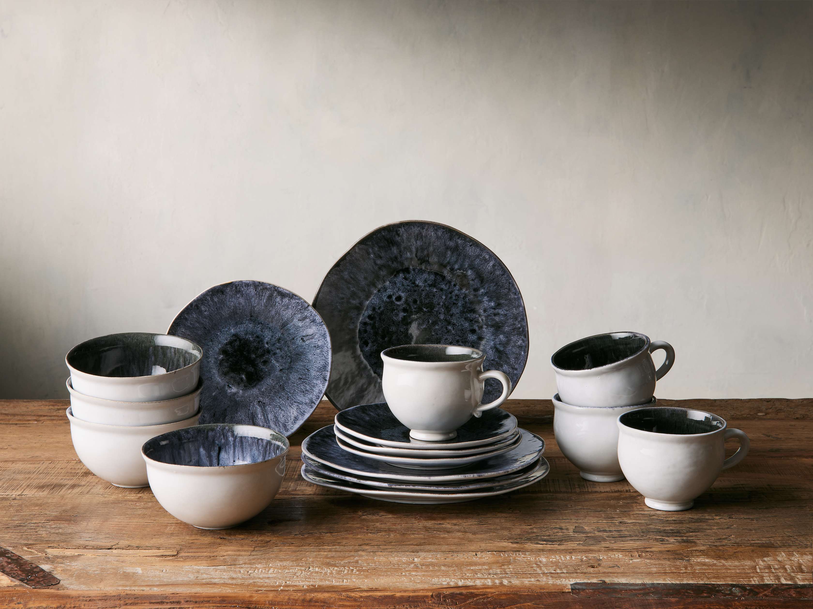 Reactive Glaze Stoneware Cereal Bowl Sets