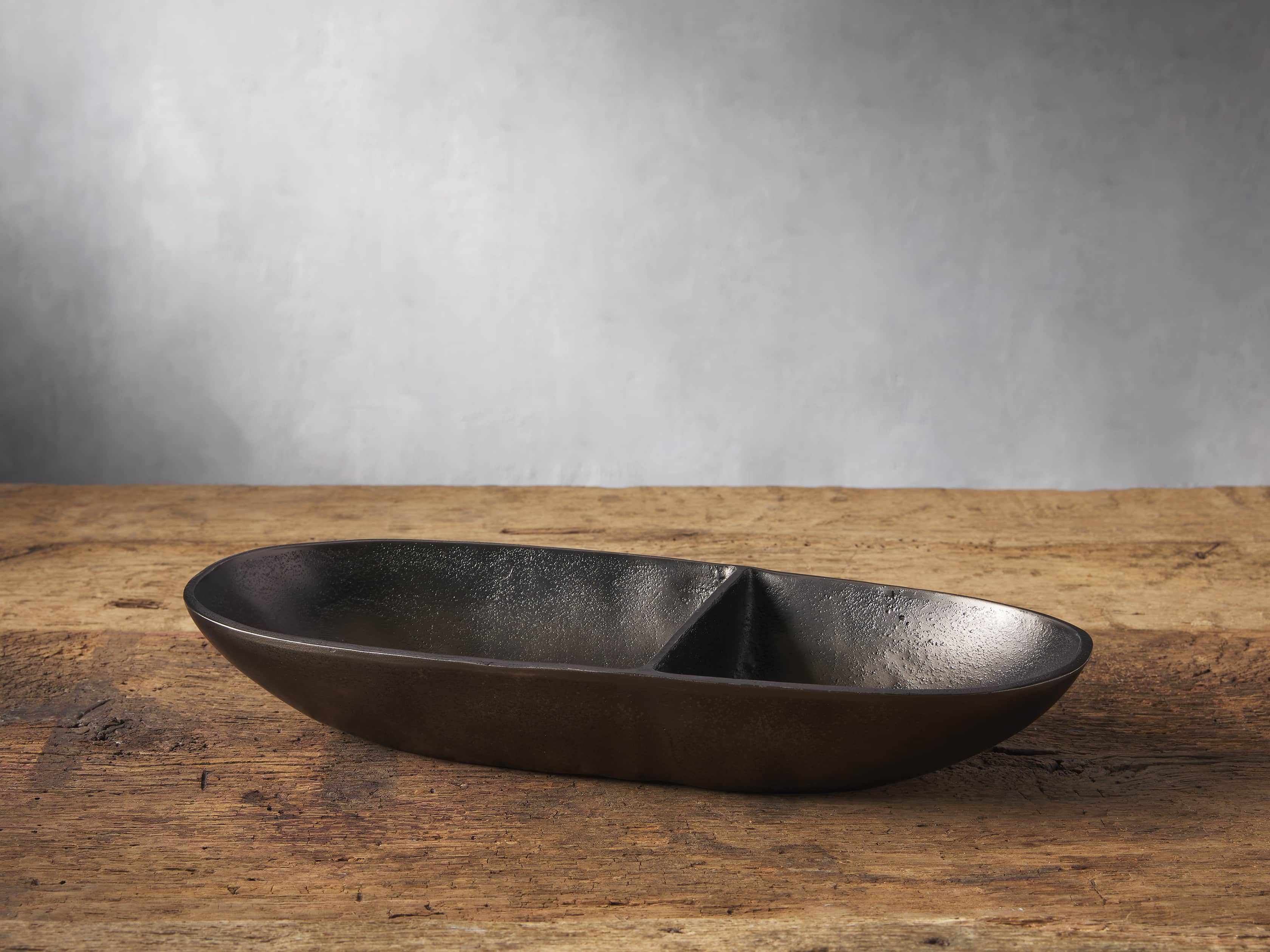 Ottavio 2 Bowl Server in Graphite, slide 1 of 4