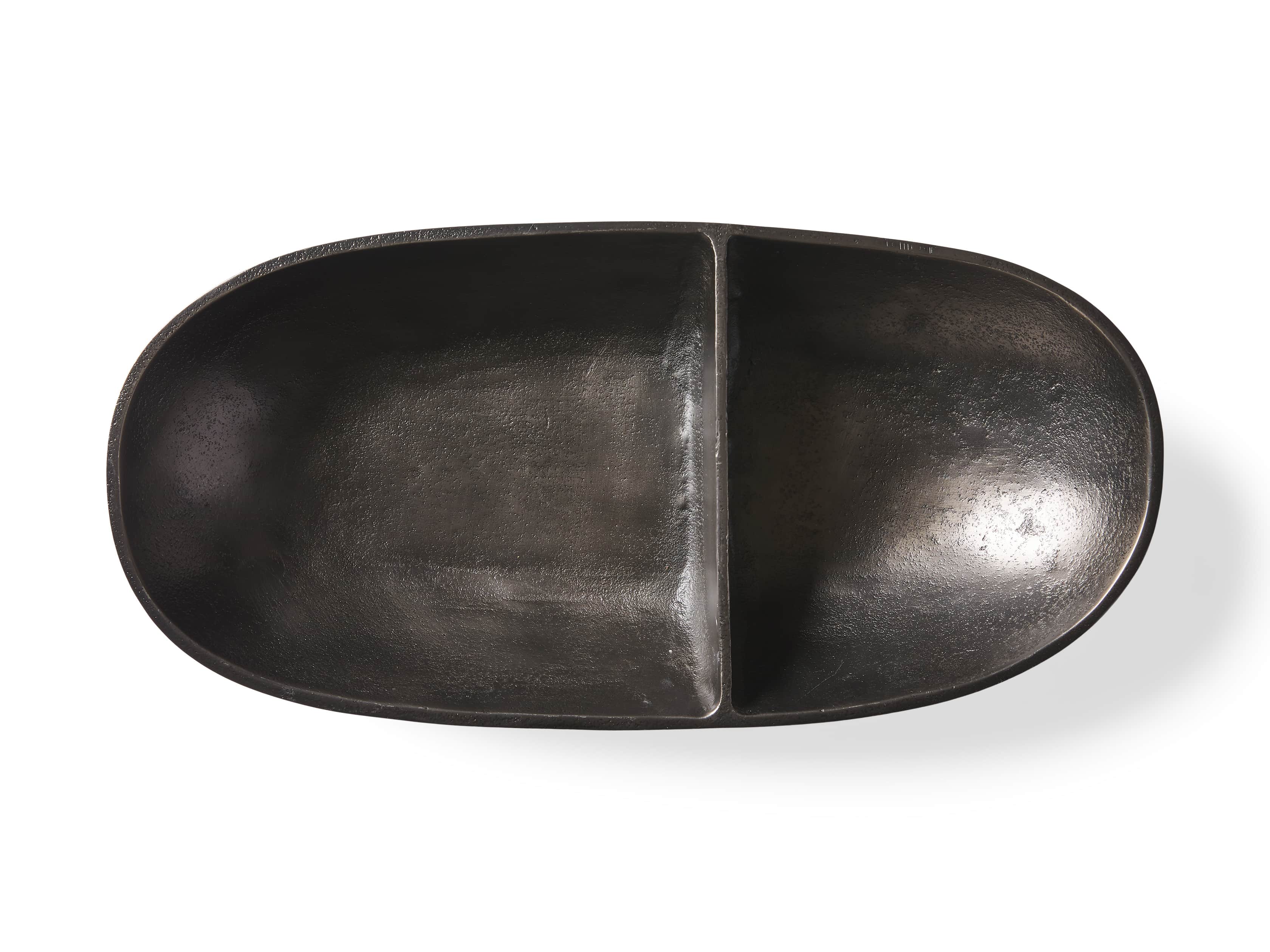 Ottavio 2 Bowl Server in Graphite, slide 4 of 4