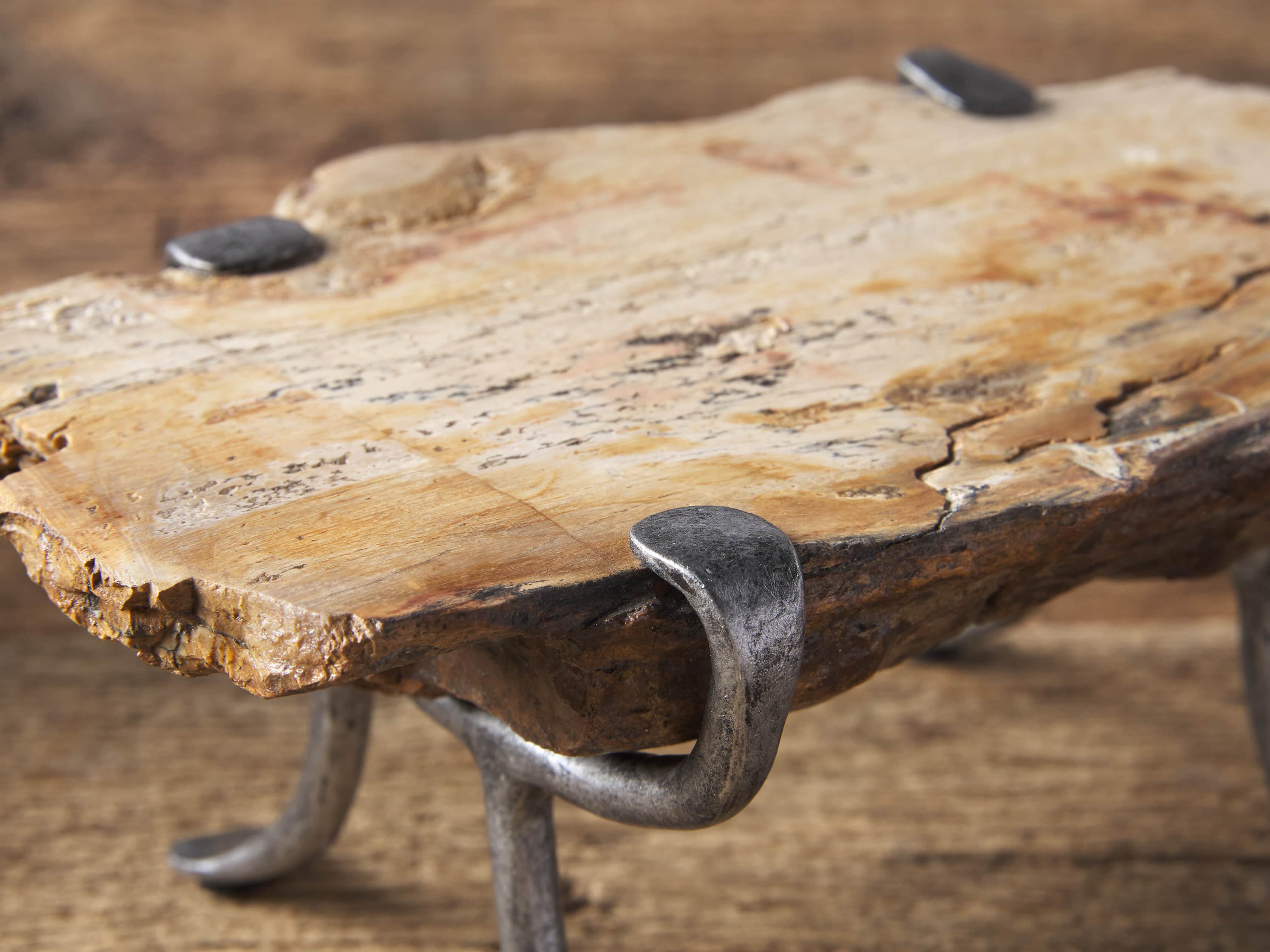 Small Petrified Wood Serving Board, slide 2 of 3