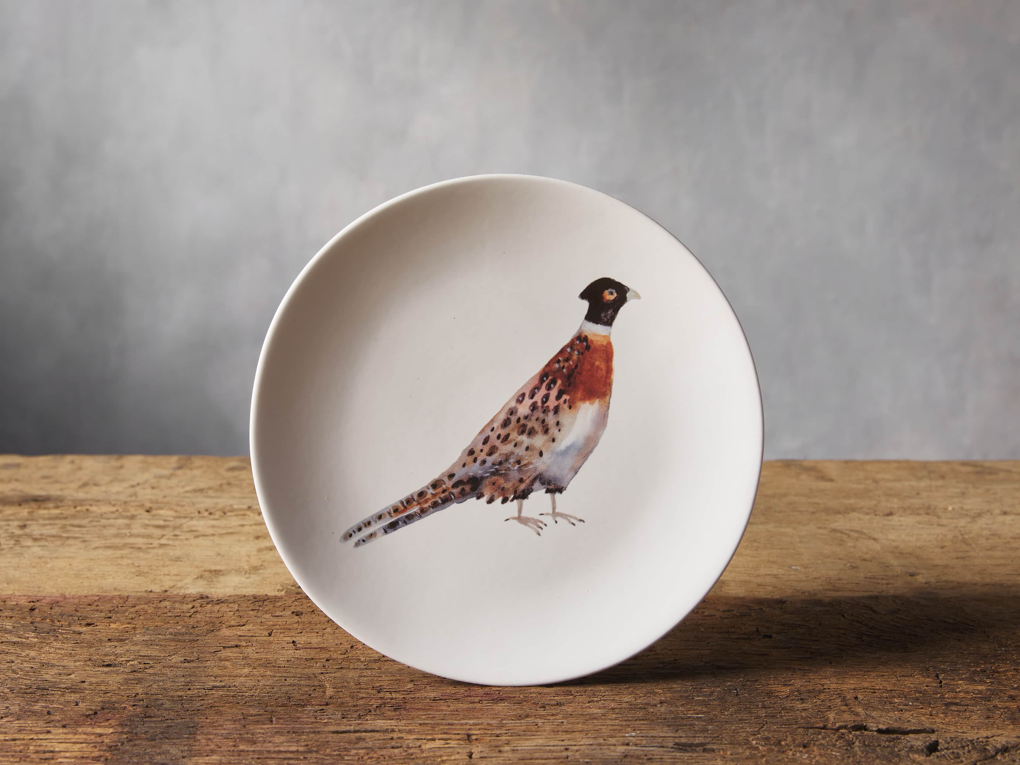 Pheasant Dessert Plate (Set of 4), slide 1 of 3