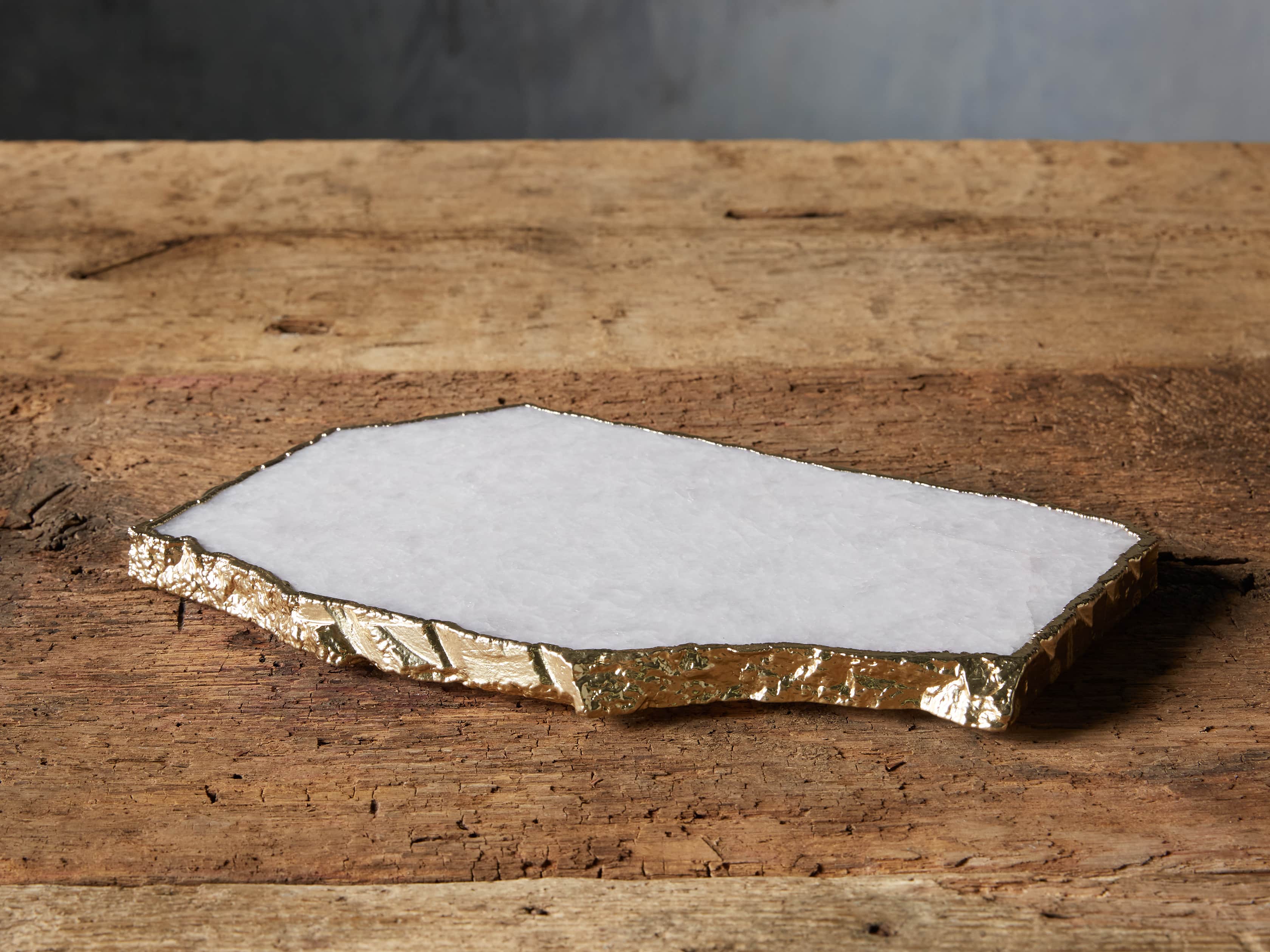 White Quartz Cheese Board, slide 1 of 9