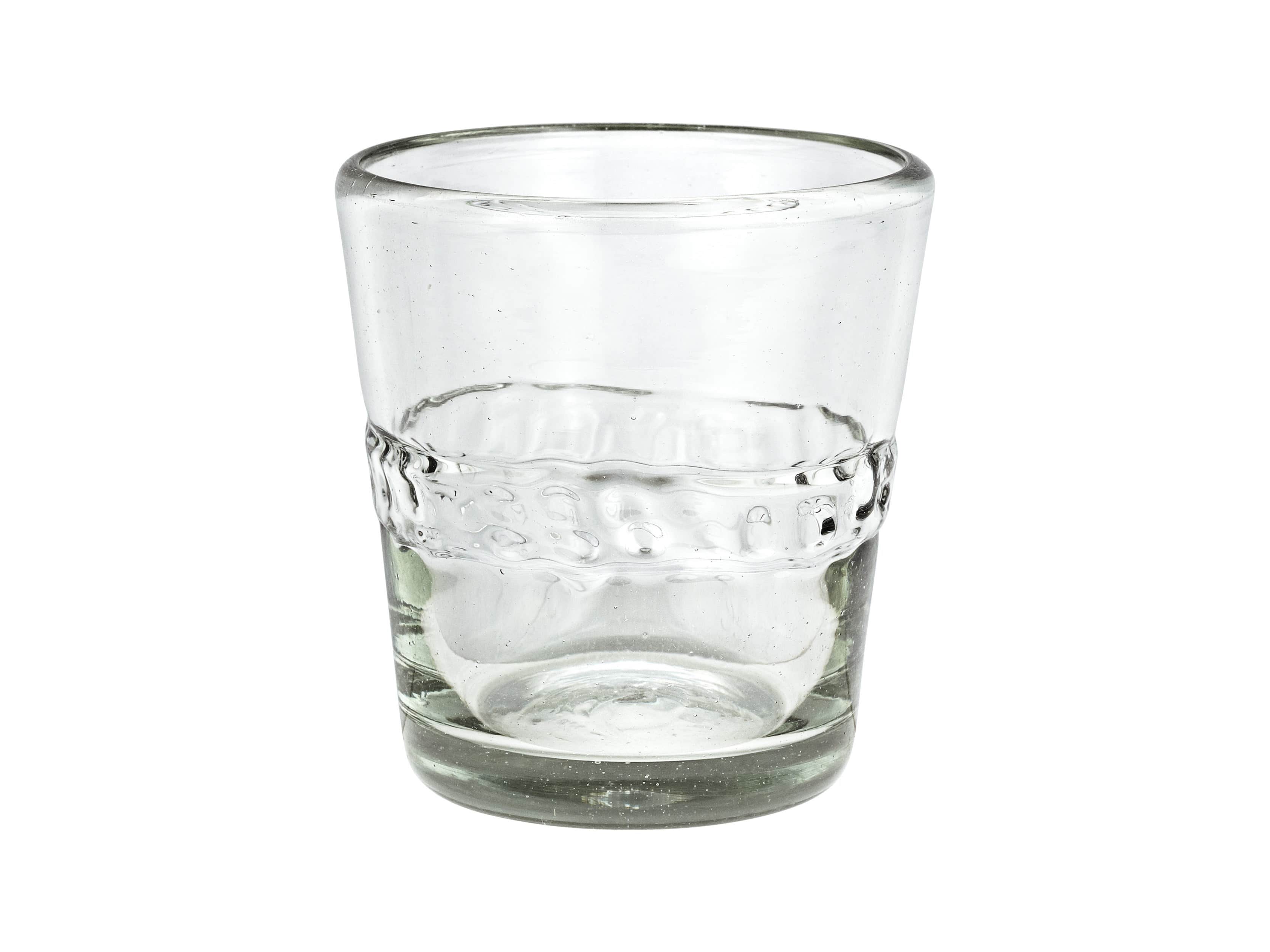 Ribbon Clear Double Old Fashioned Glasses Set Of 4 Arhaus