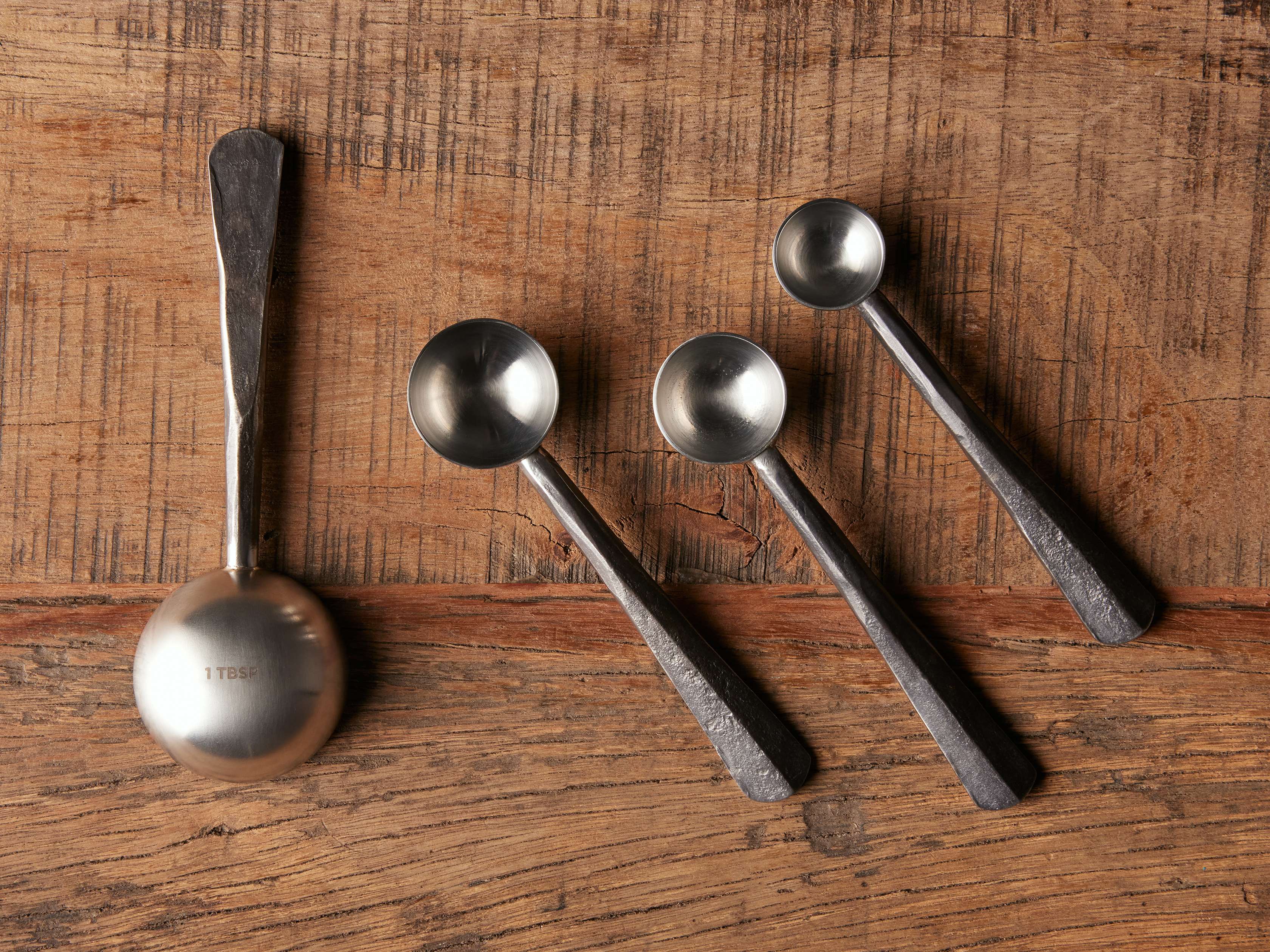 Arhaus Arber Measuring Spoons in Copper (Set of 4)