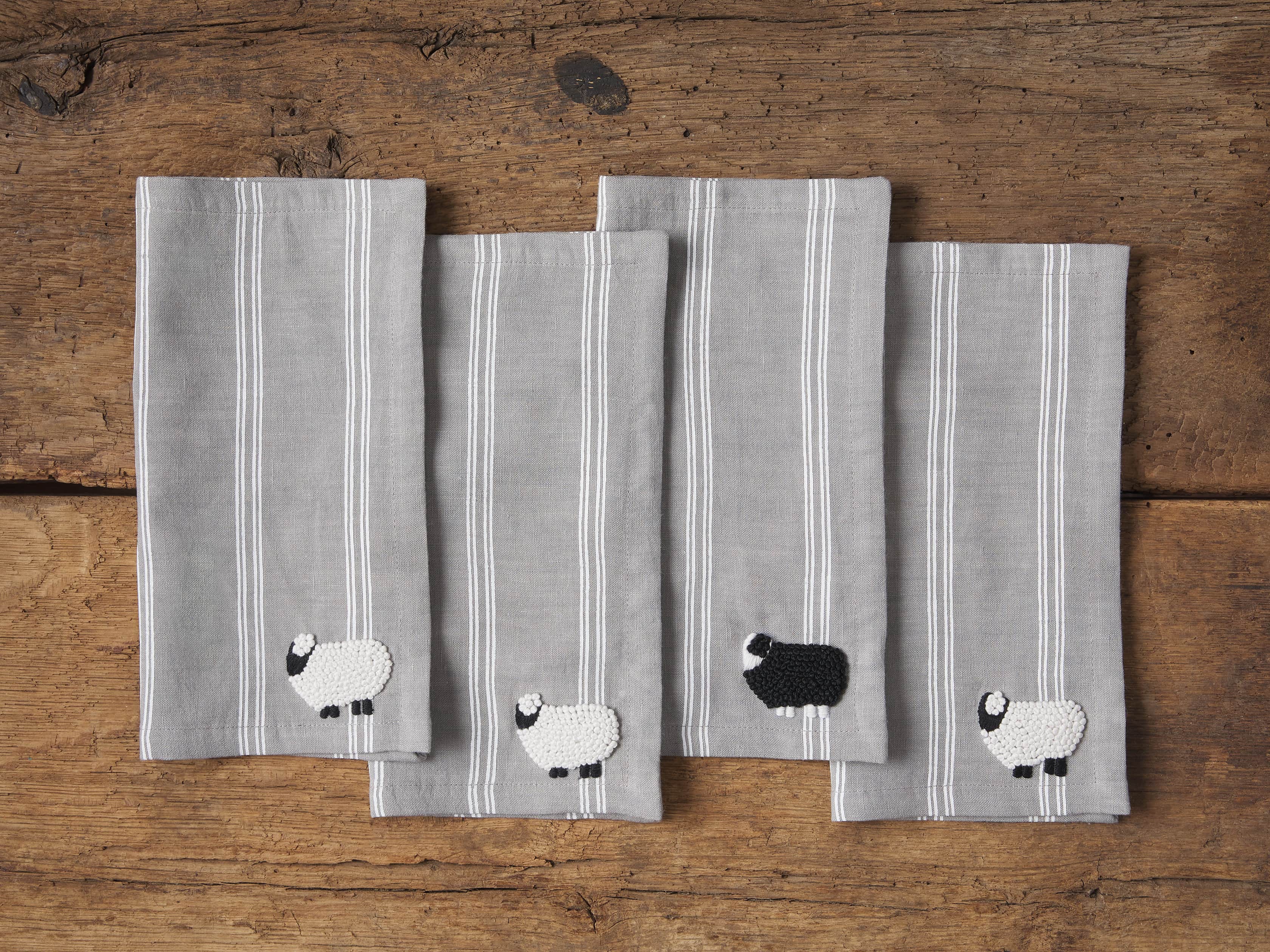 Sheep Cocktail Napkin, slide 1 of 2