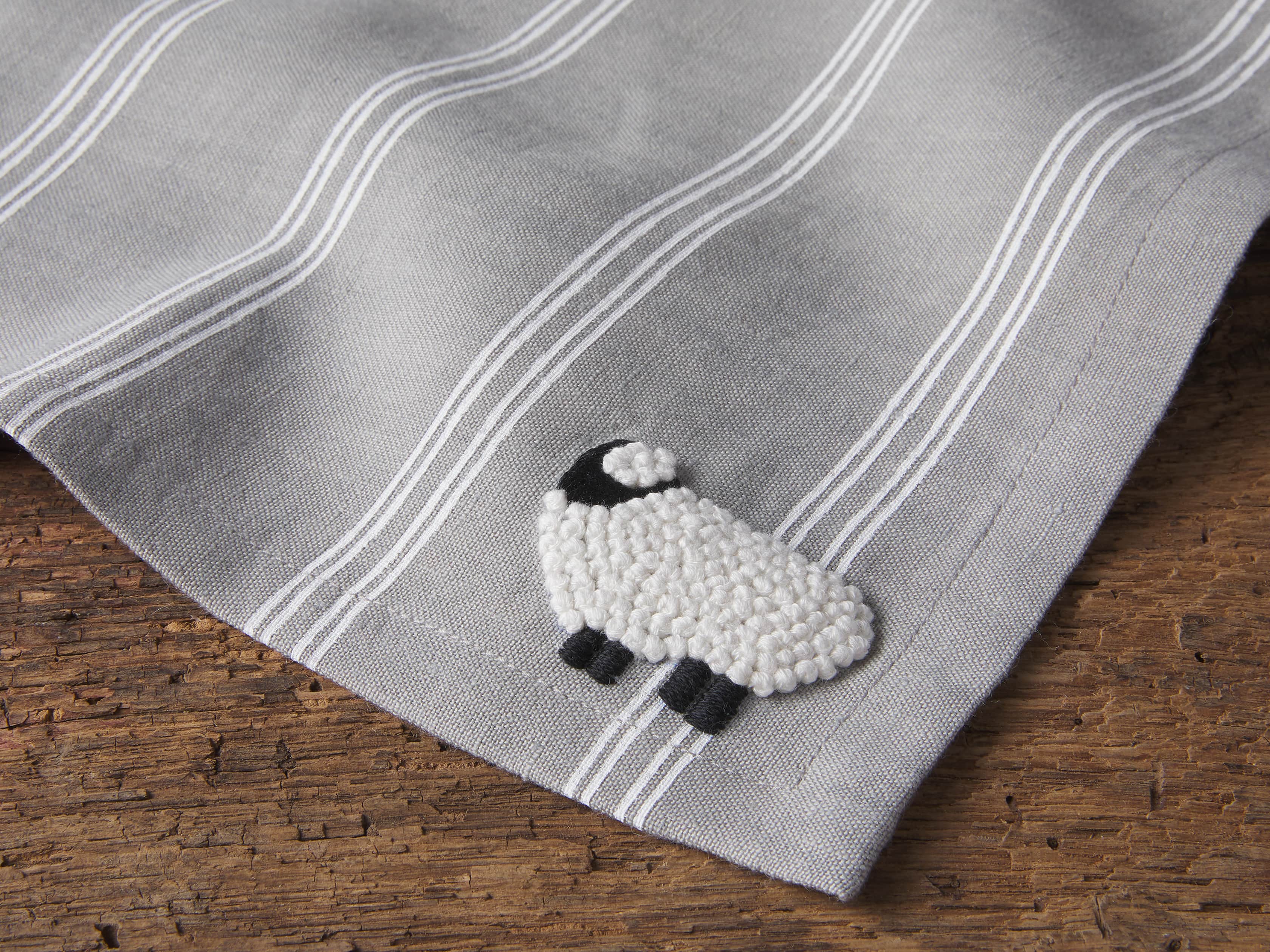 Sheep Cocktail Napkin, slide 2 of 2
