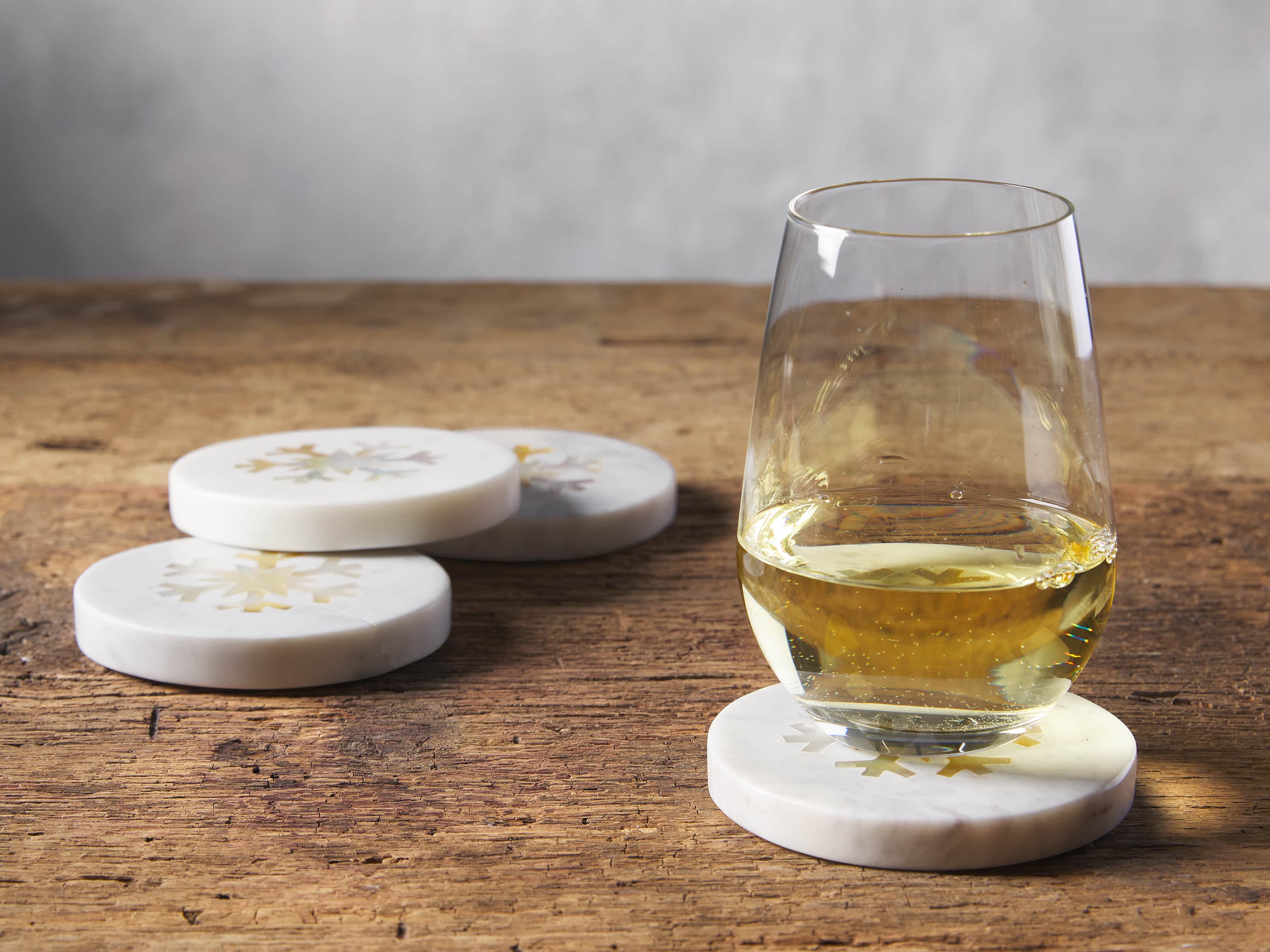 Set of 4 Snowflake Coasters, slide 2 of 3