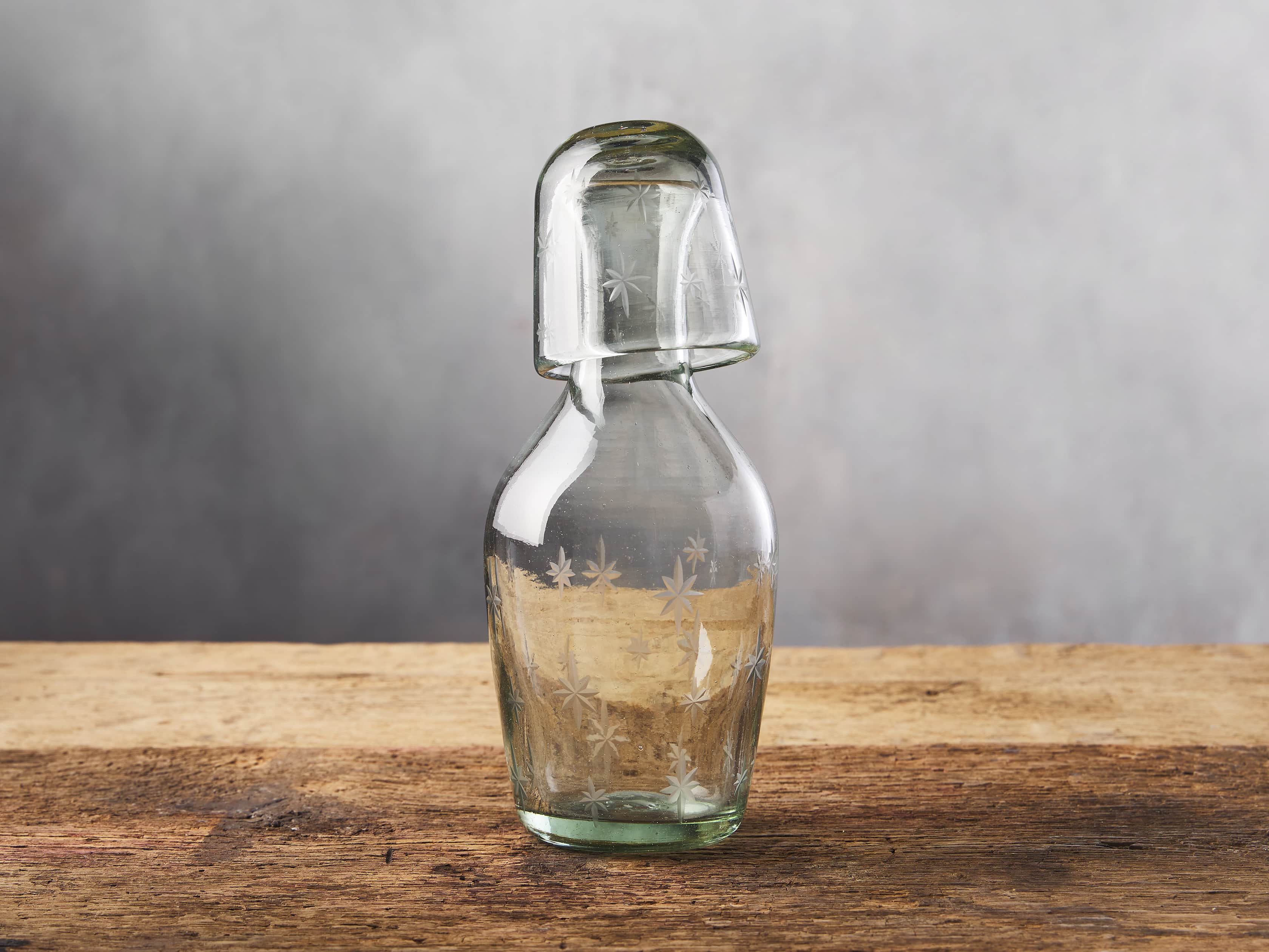 Etched Star Bedside Carafe, slide 2 of 3