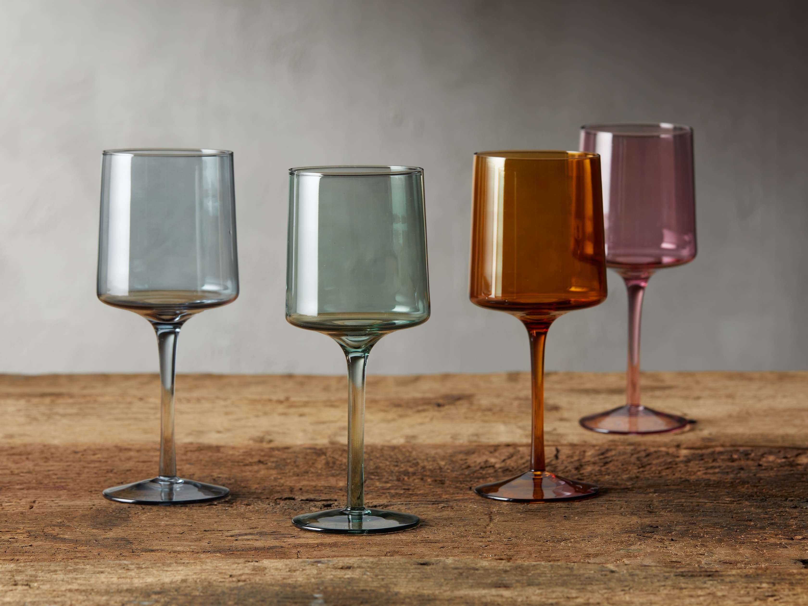 Tannon Wine Glasses (Set of 4) in Transparent | Arhaus