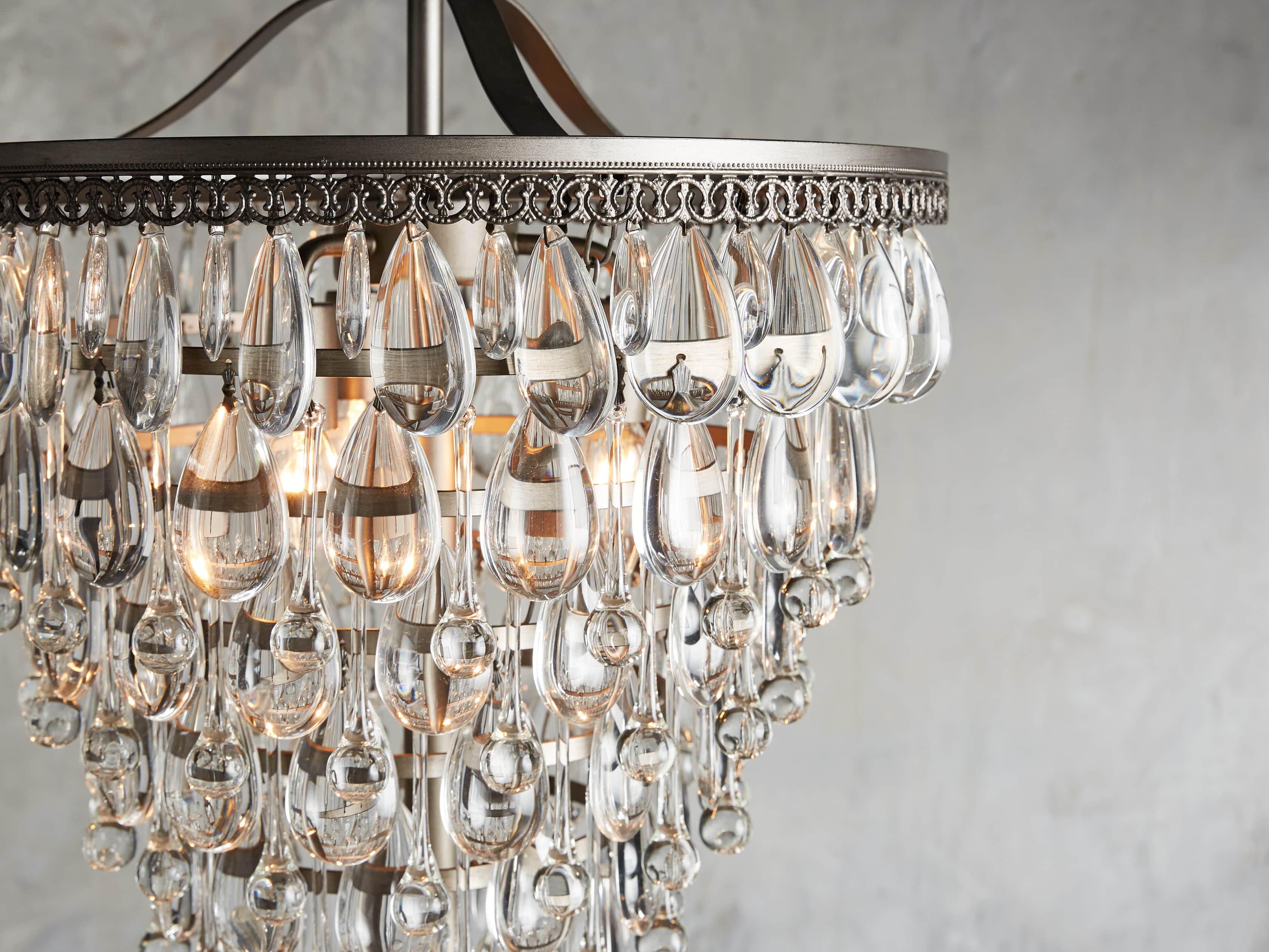 Anabella Floor Lamp in Nickel