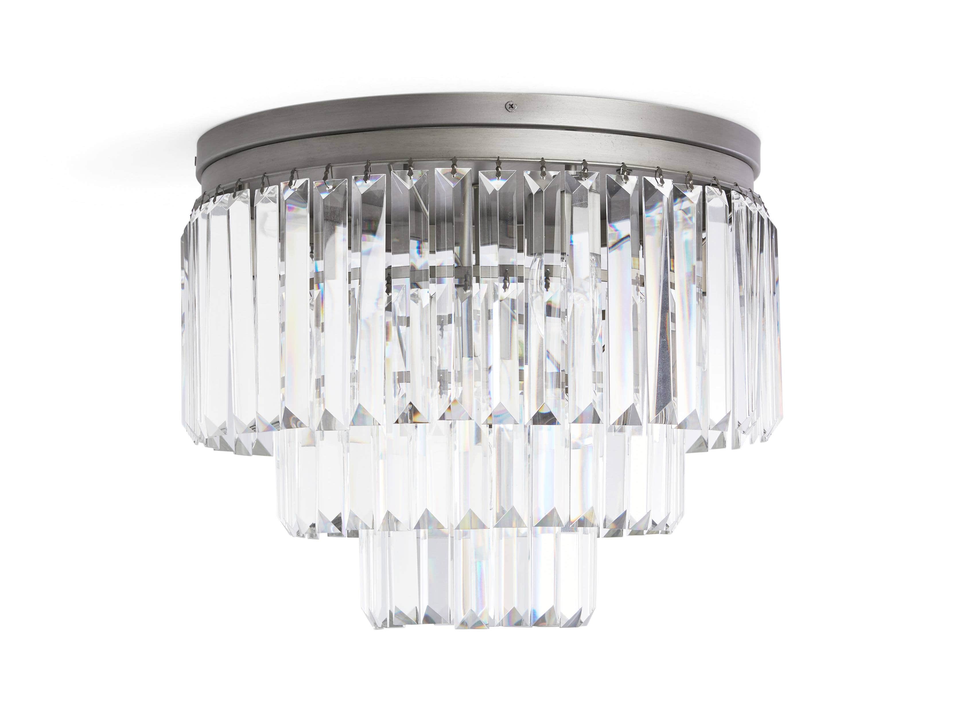 LEYLAND FLUSHMOUNT IN NICKEL, slide 3 of 3