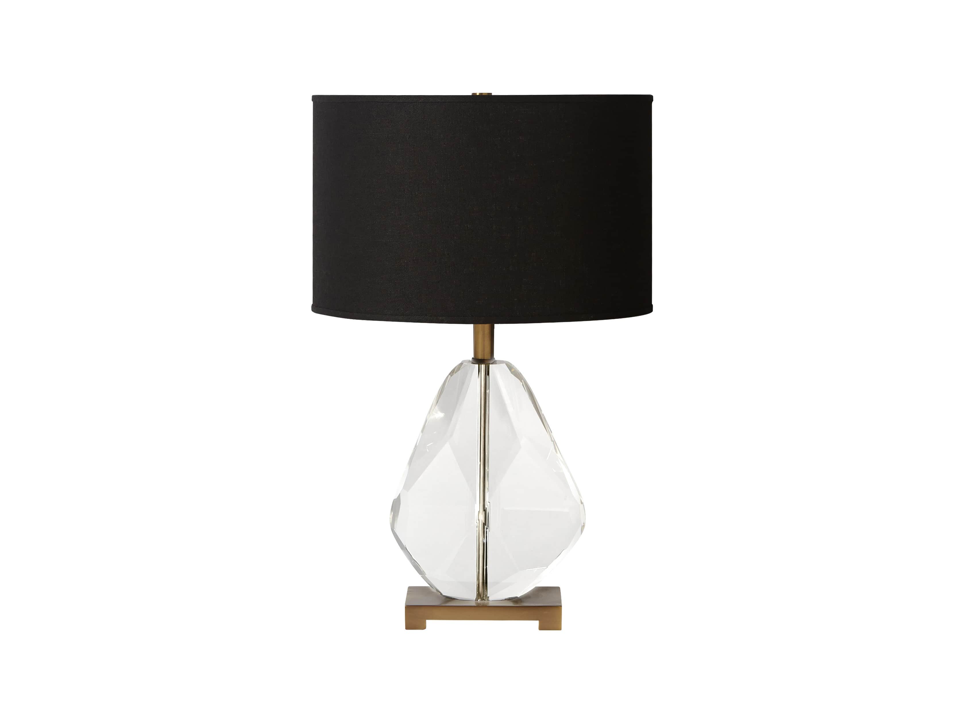Lola Teardrop Table Lamp With Black Shade, slide 4 of 4