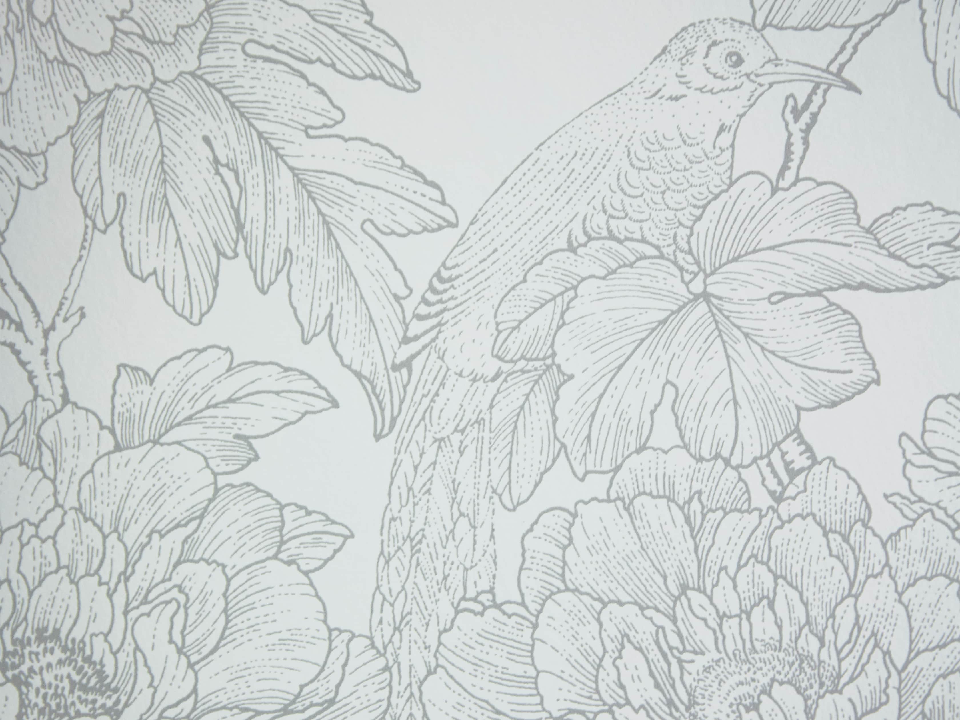 Erinne Wallpaper in Grey, slide 1 of 3