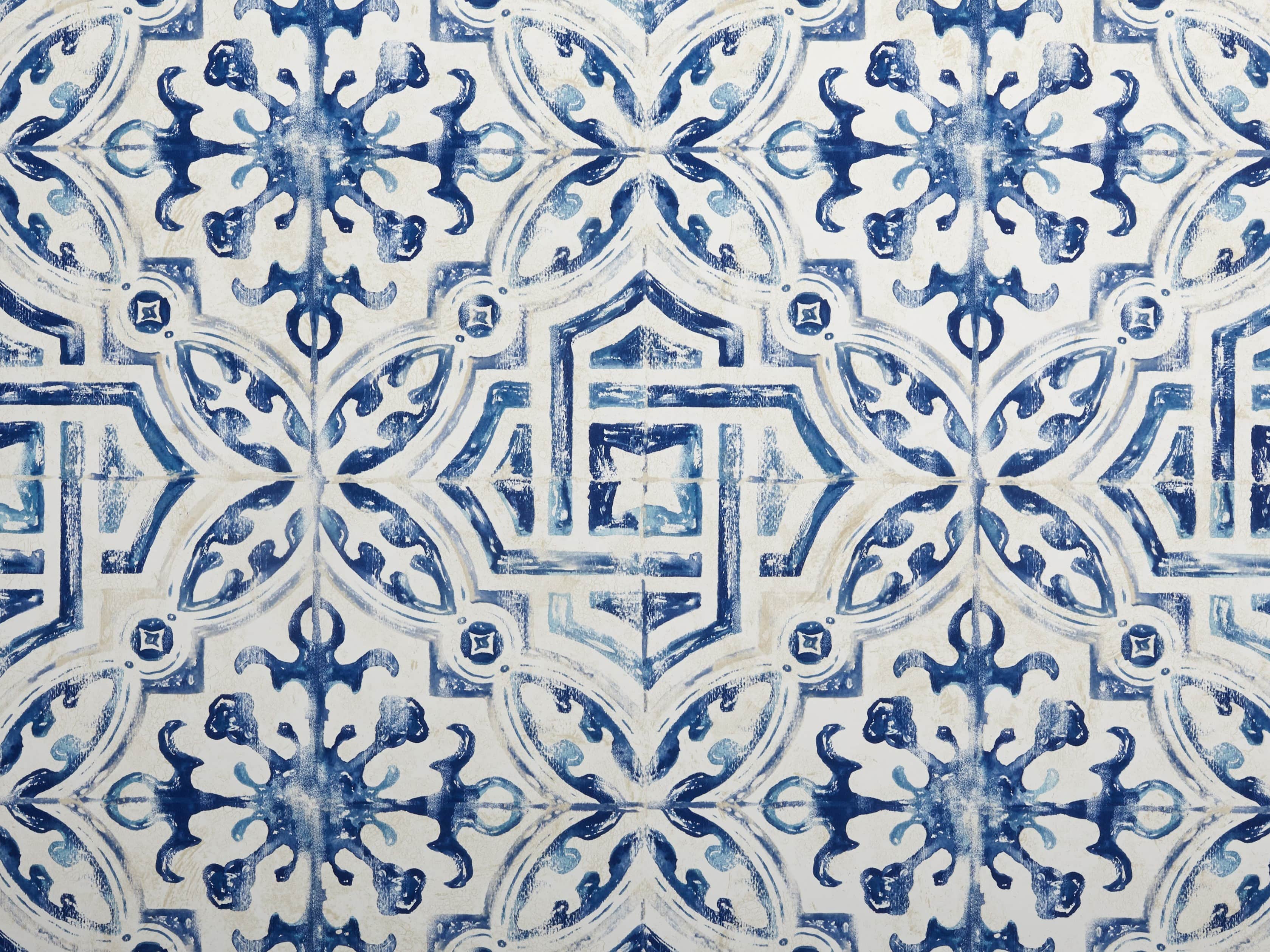 arabesque tile wallpaper arhaus arabesque tile wallpaper