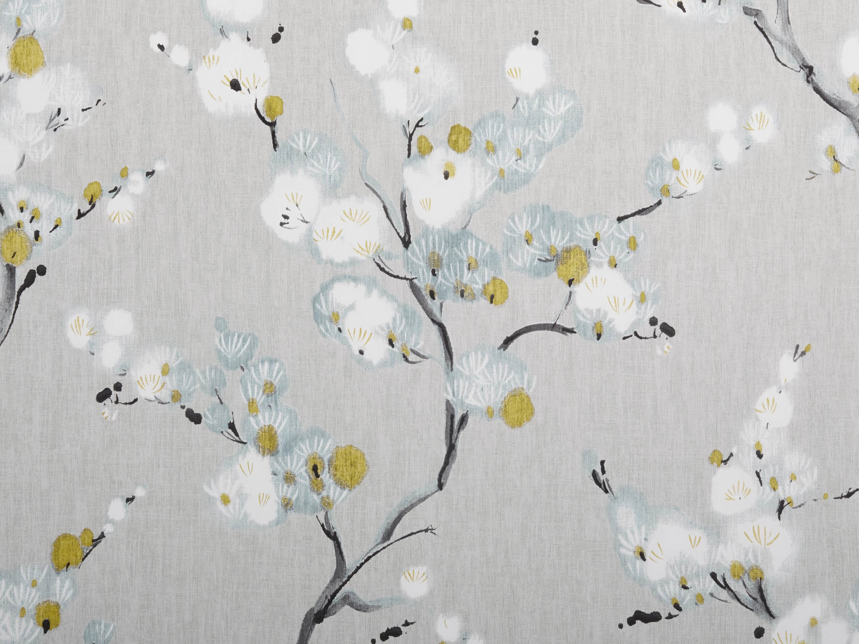 Charming Bloom Wallpaper in Blue, slide 2 of 2
