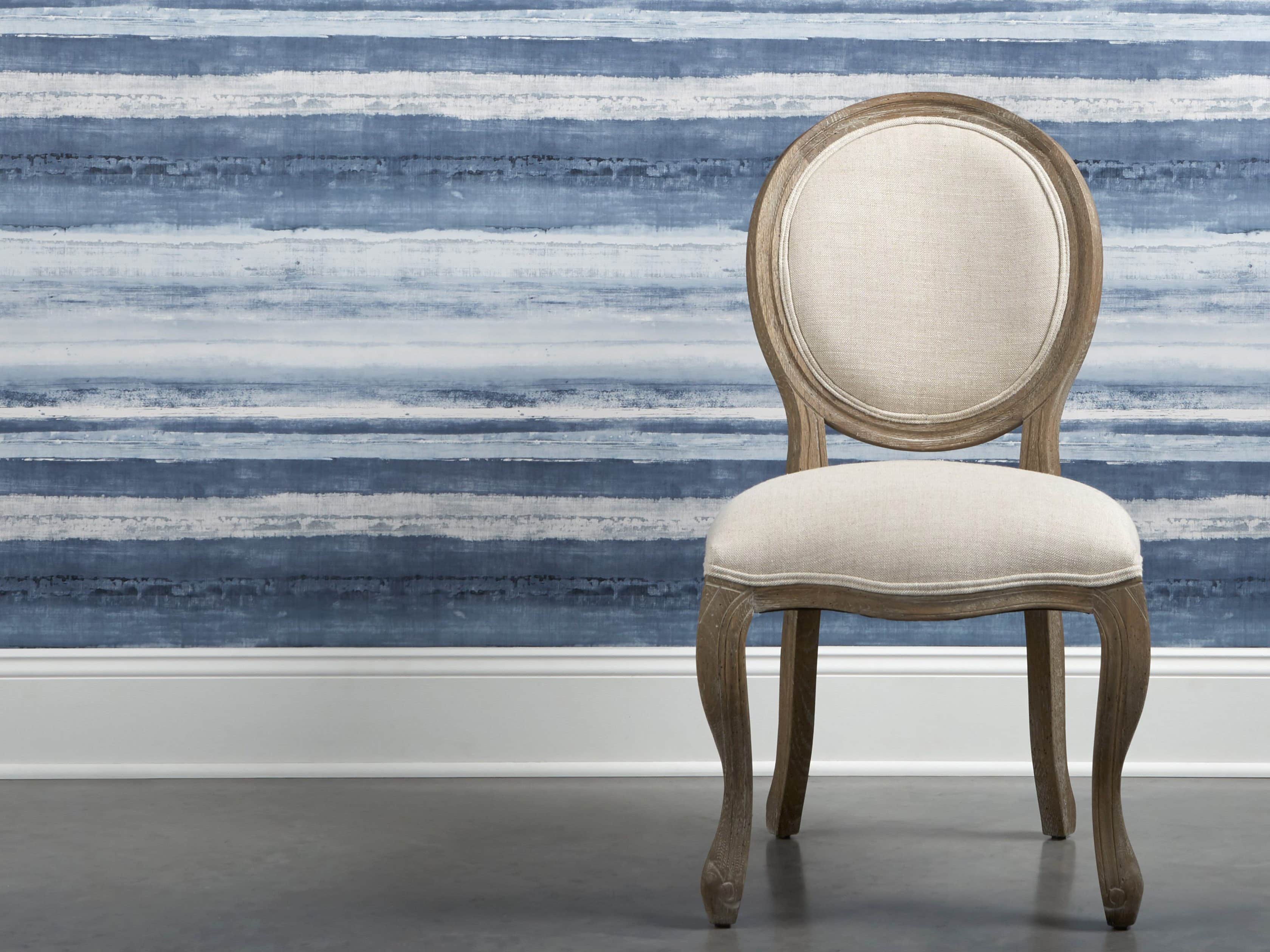 Free Flowing Wallpaper in Blue, slide 1 of 3