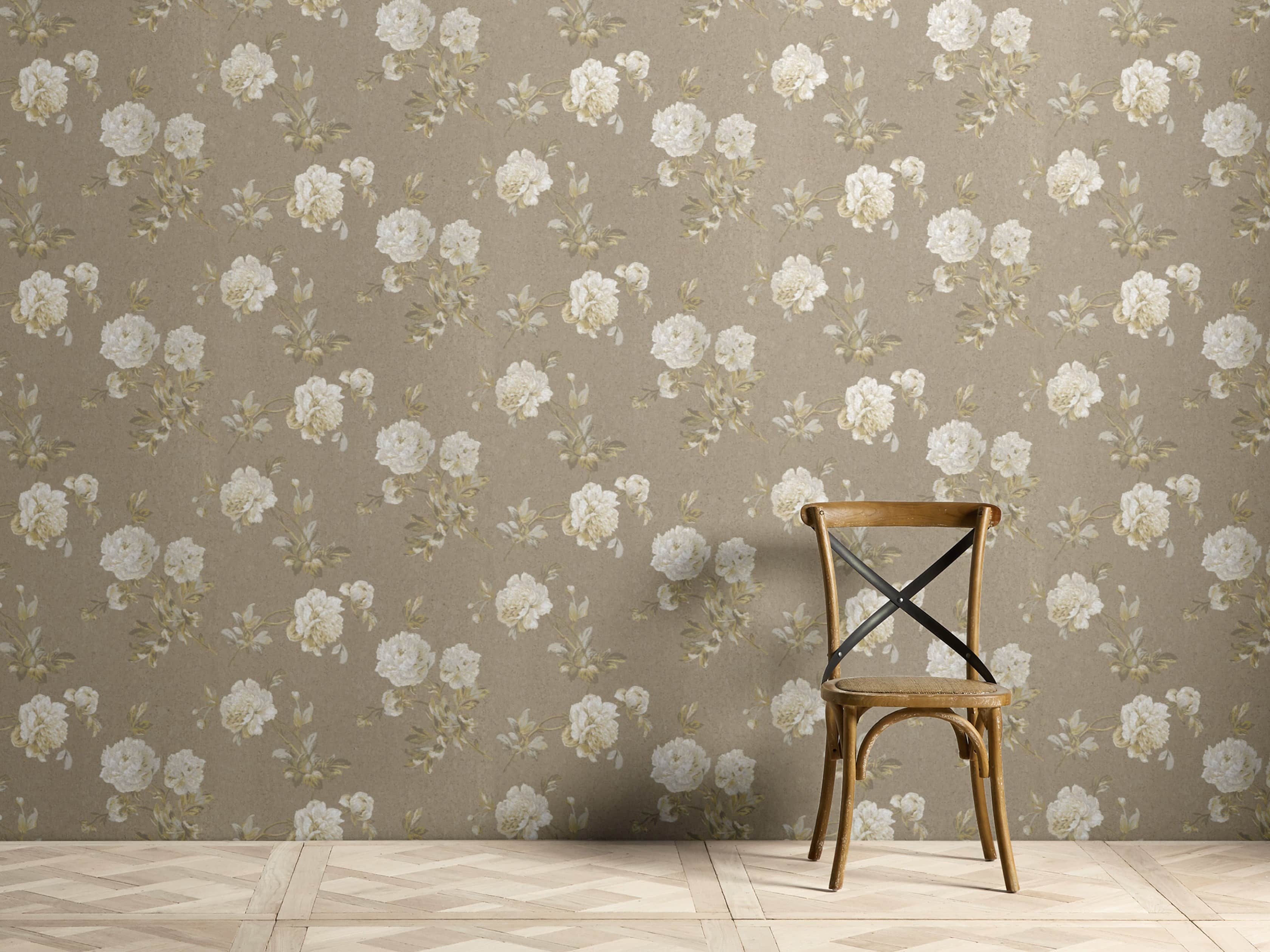 Fleur Gold Wallpaper, slide 1 of 2