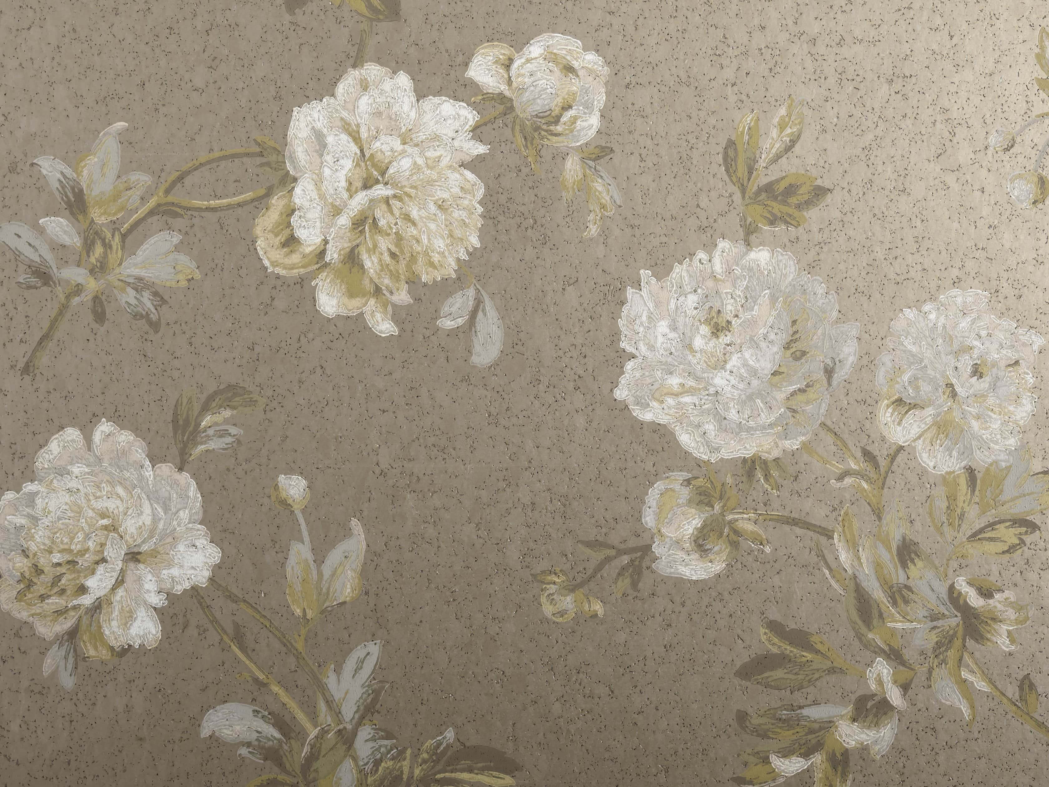 Fleur Gold Wallpaper, slide 2 of 2