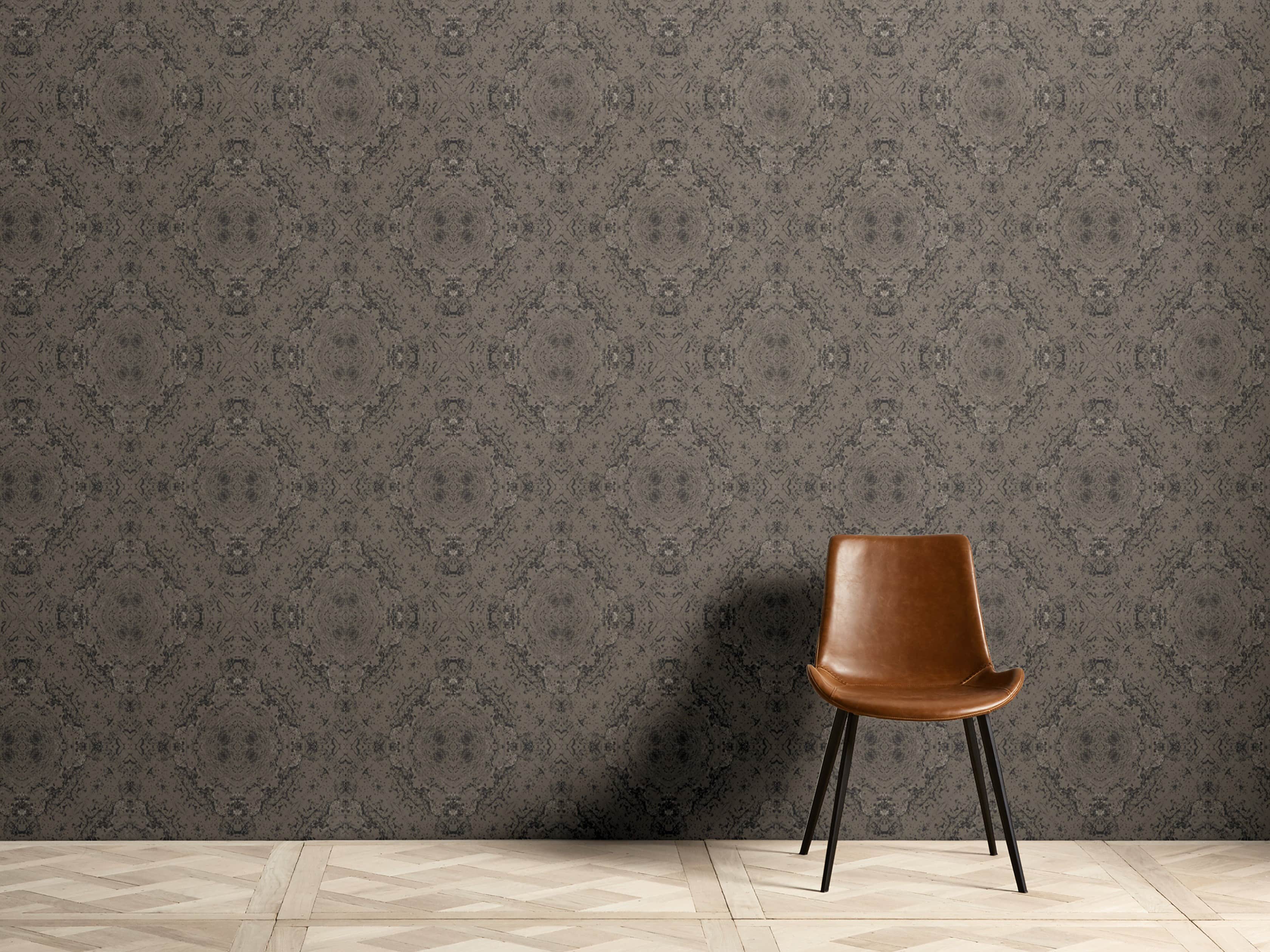 Alick Cork Wallpaper In Taupe, slide 1 of 2