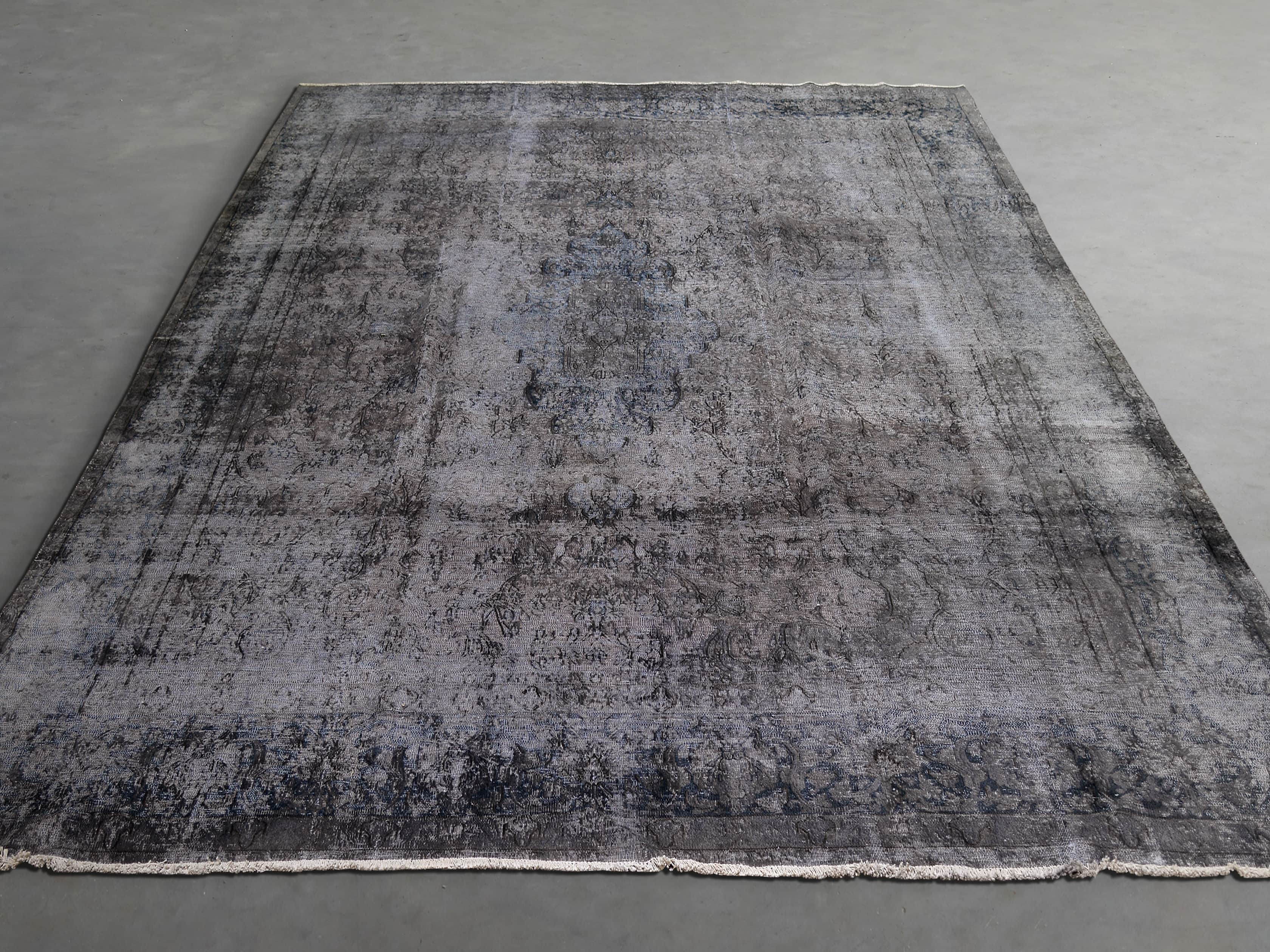 One of a Kind 9'4" x 12'7" Vintage Persian Rug