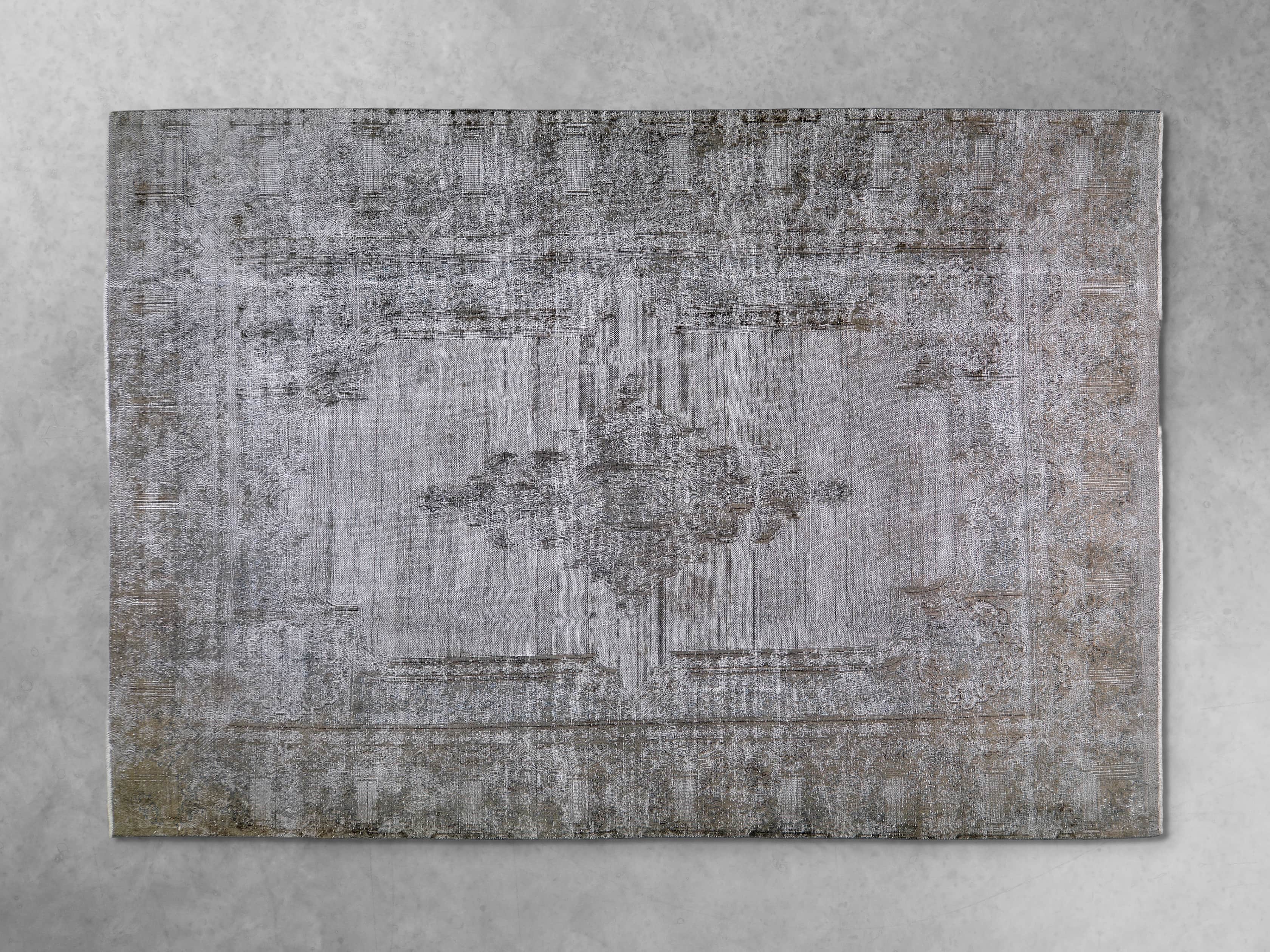 One of a Kind 8'10" x 12'10" Vintage Persian Rug