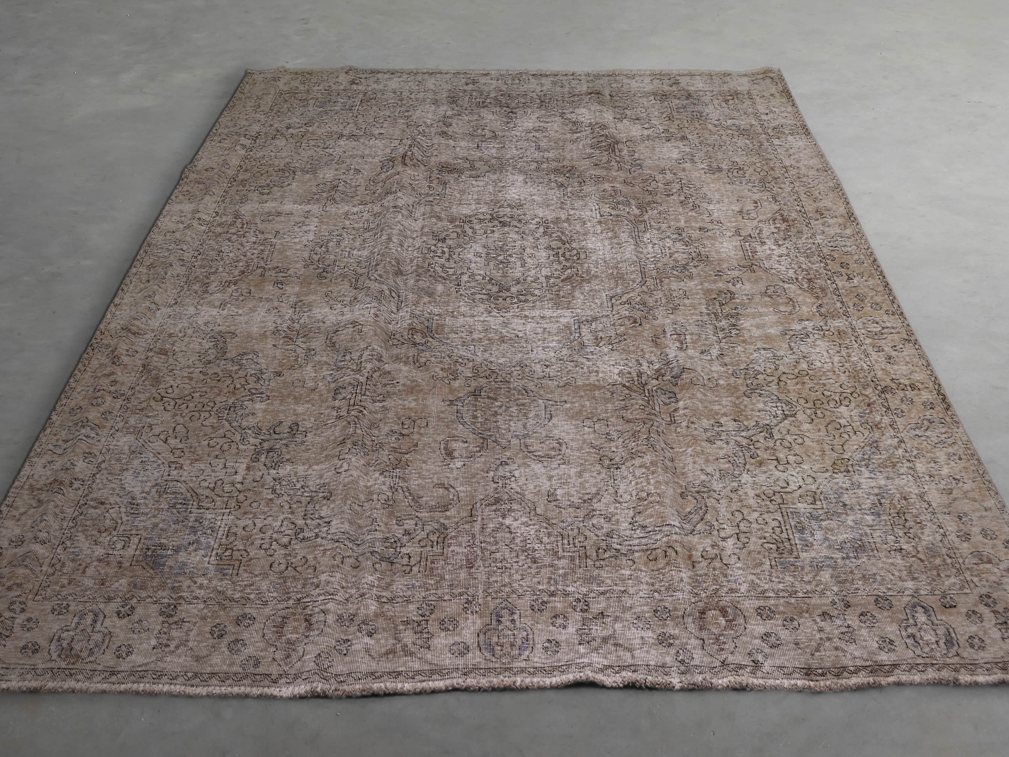 One of a Kind 8' 10" x 12' 10" Vintage Persian Rug