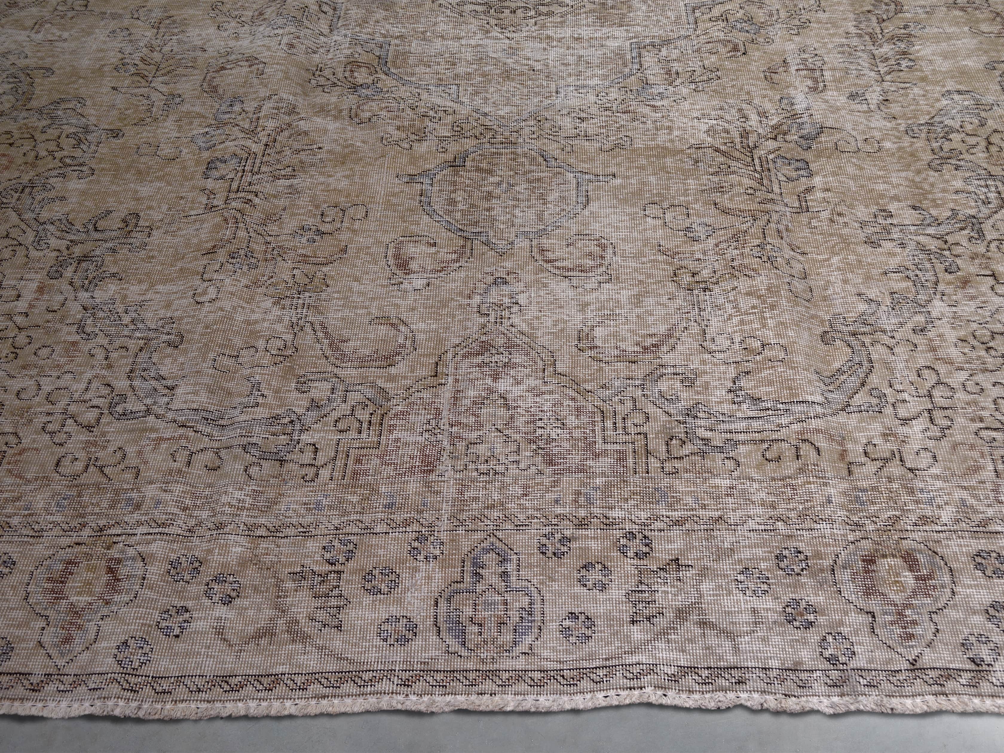 One of a Kind 8' 10" x 12' 10" Vintage Persian Rug
