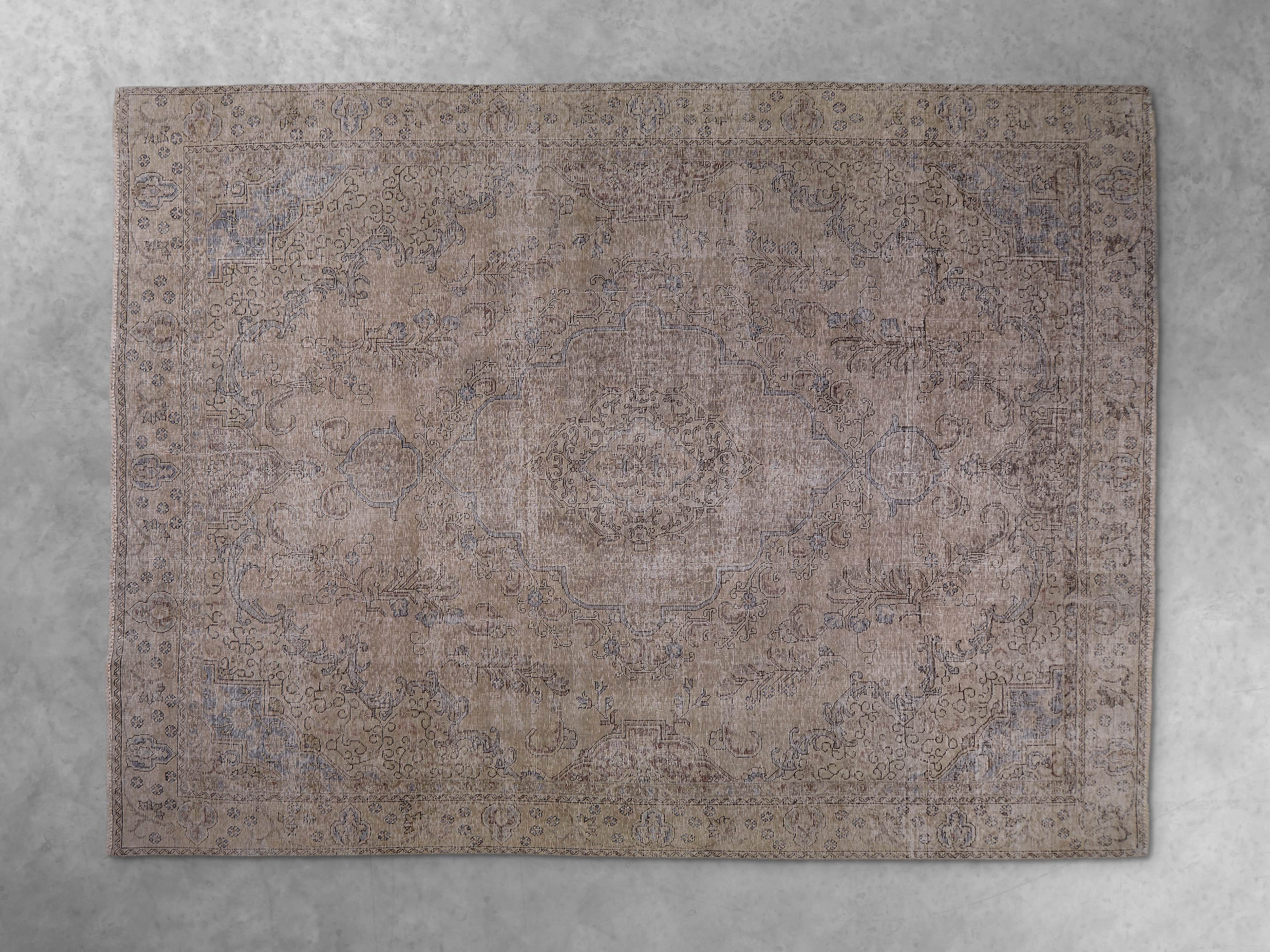 One of a Kind 8' 10" x 12' 10" Vintage Persian Rug